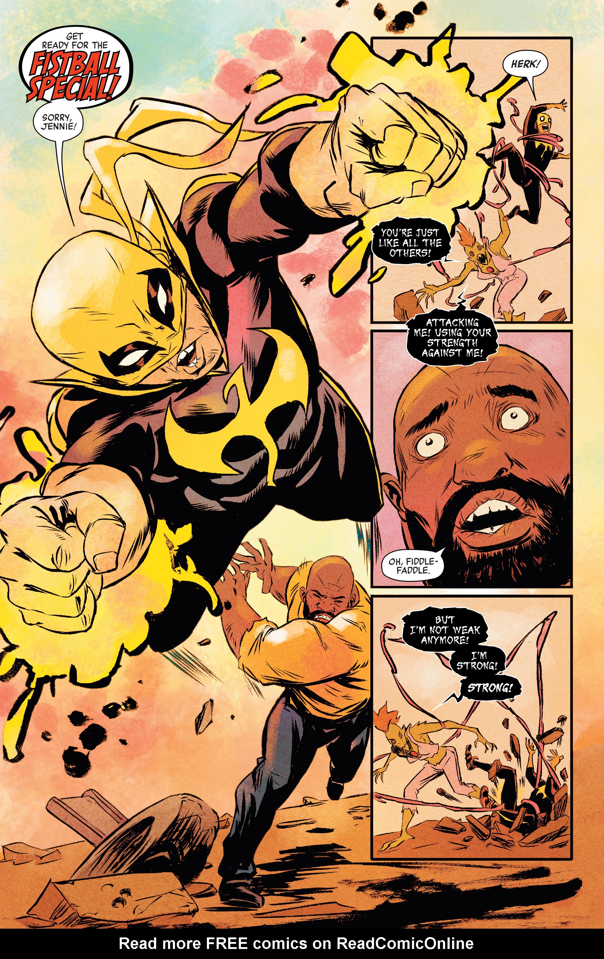 Read online Power Man and Iron Fist (2016) comic -  Issue #4 - 12