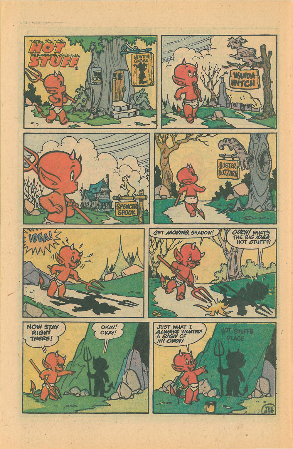 Read online Hot Stuff, the Little Devil comic -  Issue #147 - 10