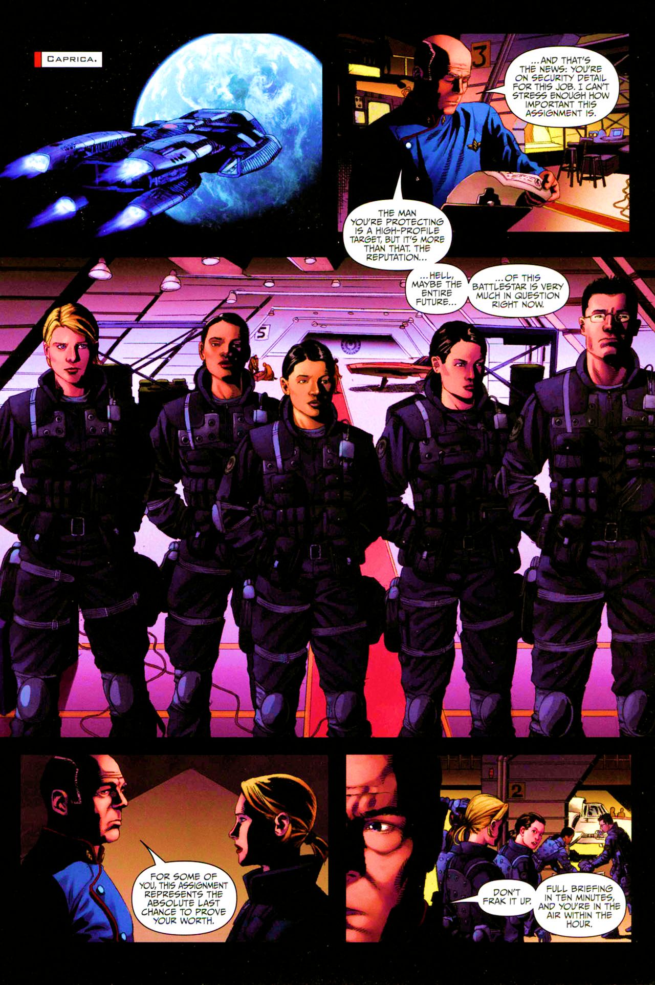 Read online Battlestar Galactica: Season Zero comic -  Issue #8 - 3