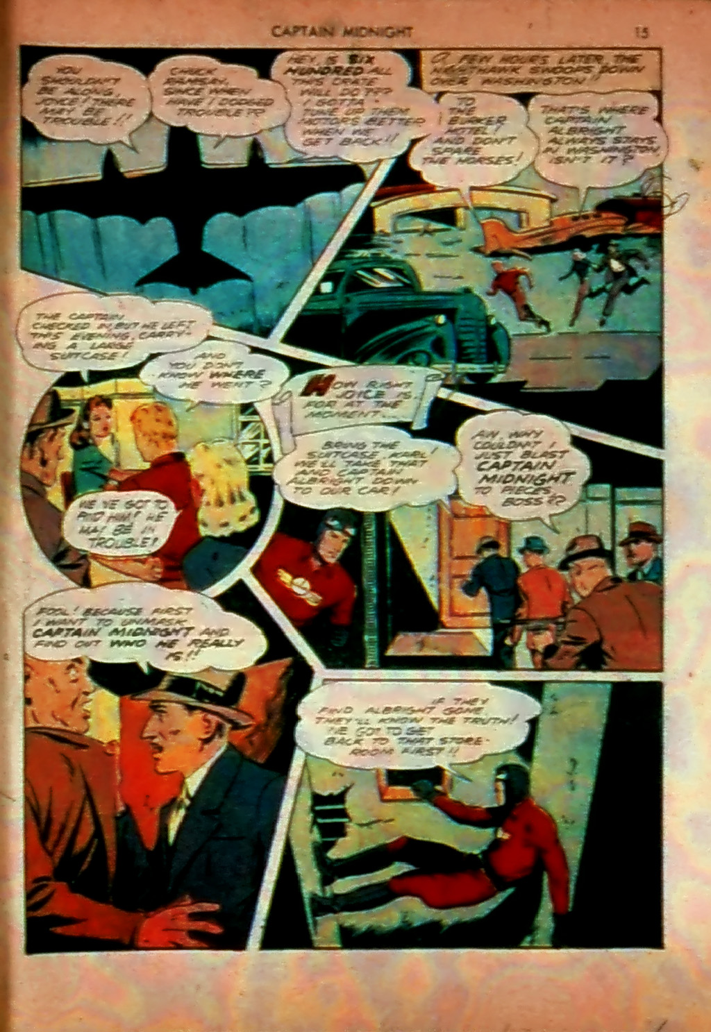 Read online Captain Midnight (1942) comic -  Issue #1 - 15