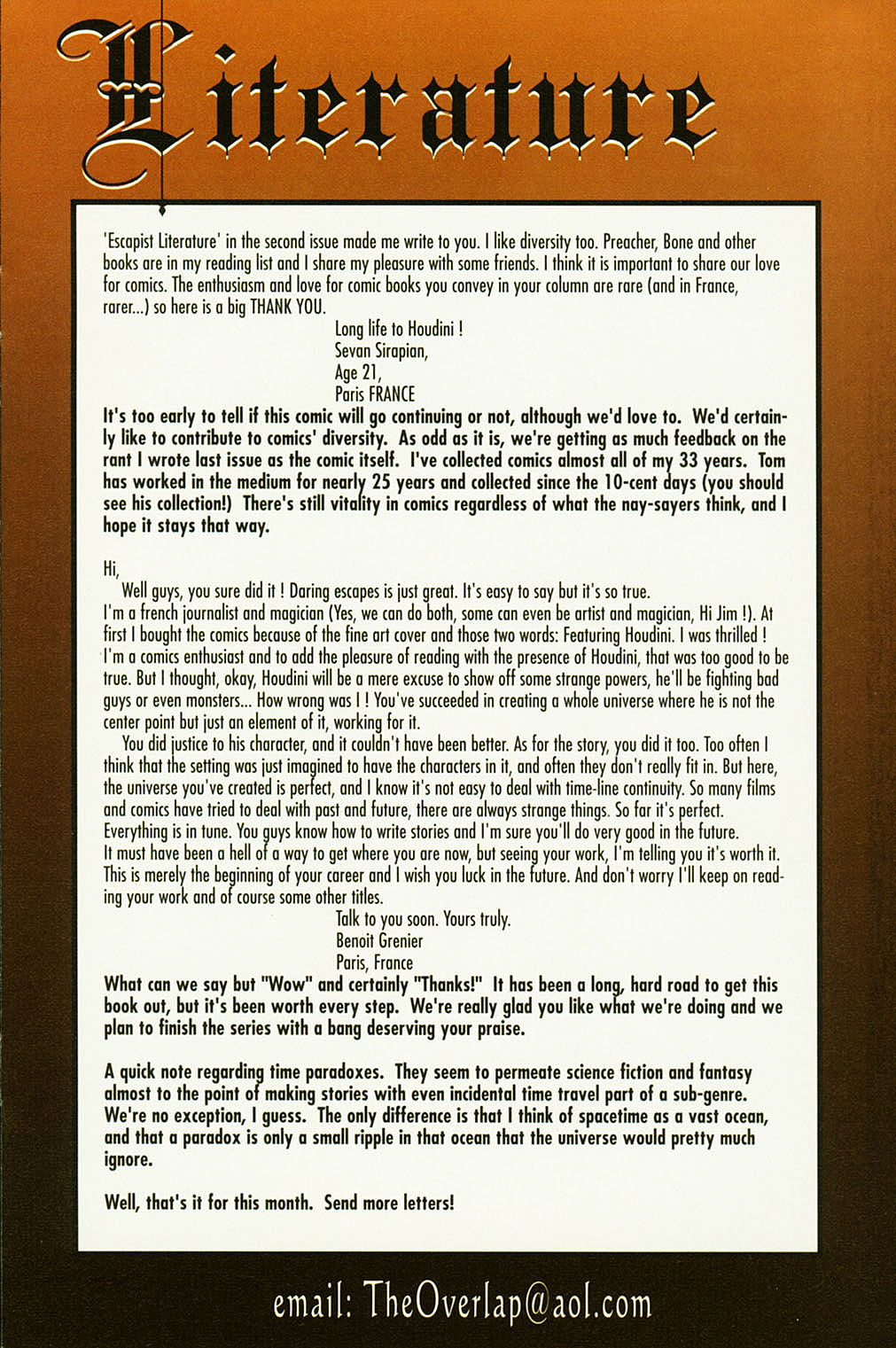 Read online Daring Escapes comic -  Issue #3 - 26