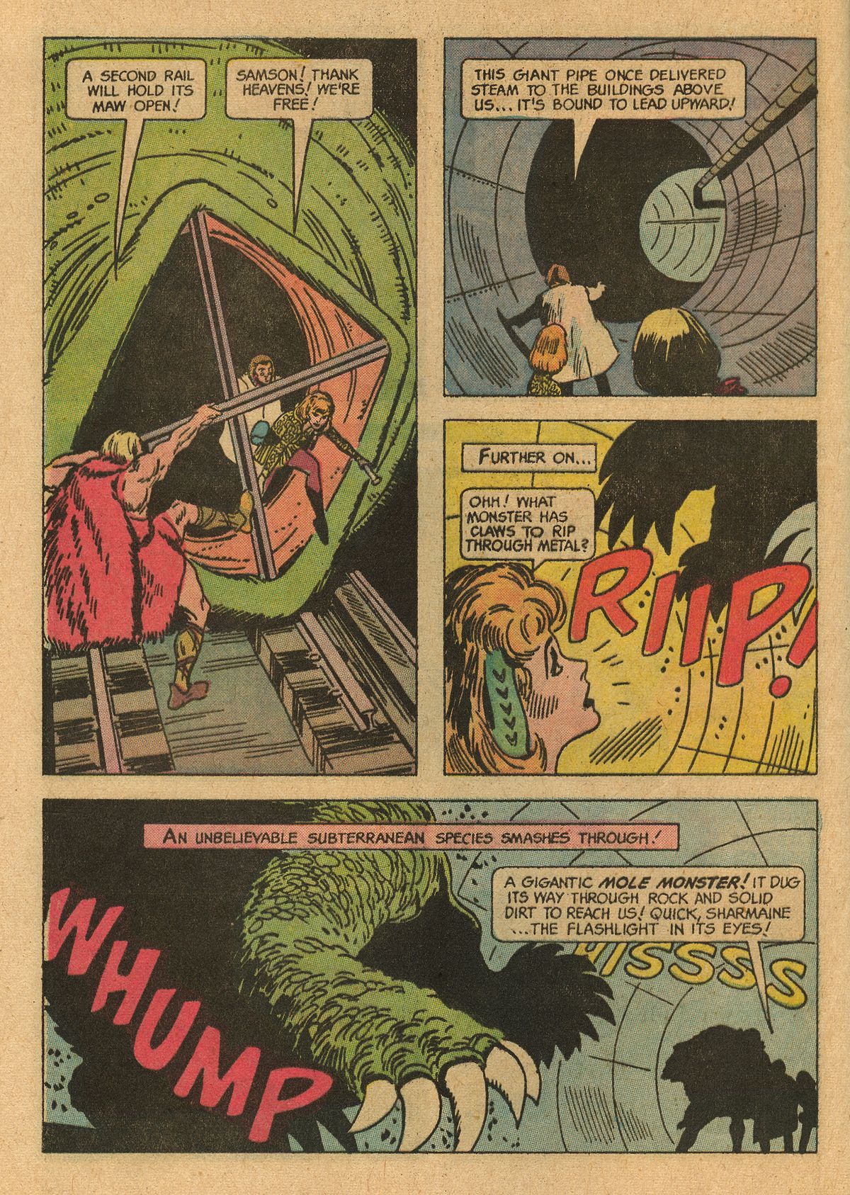 Read online Mighty Samson (1964) comic -  Issue #21 - 8