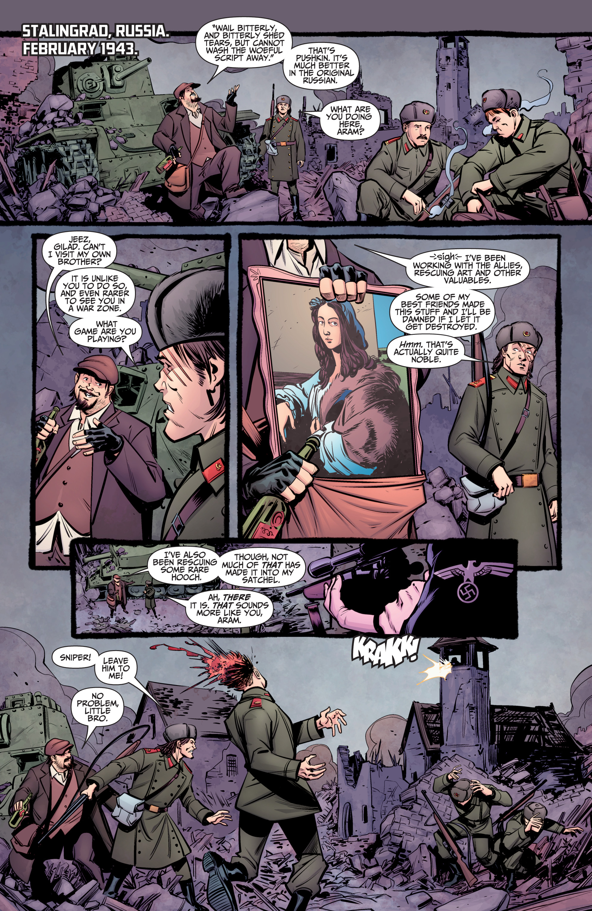 Read online A&A: The Adventures of Archer & Armstrong comic -  Issue #8 - 3