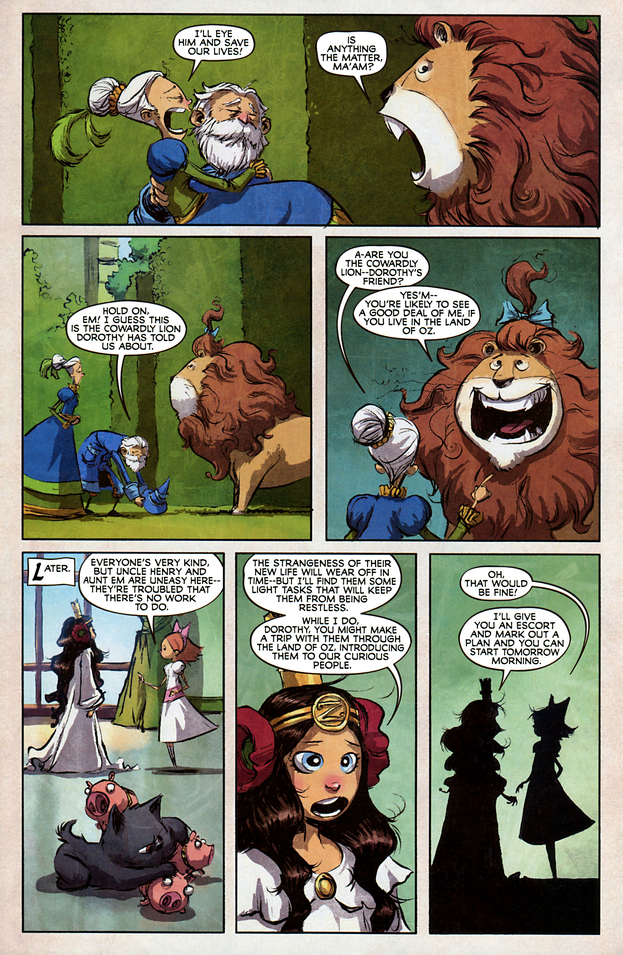 Read online The Emerald City of Oz comic -  Issue #2 - 8
