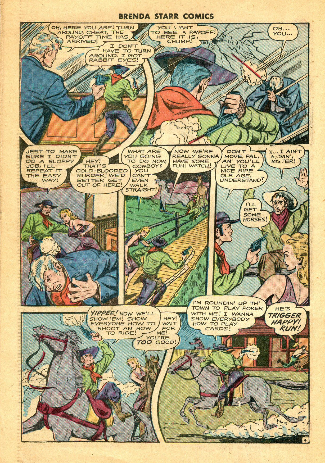 Read online Brenda Starr (1948) comic -  Issue #6 - 31