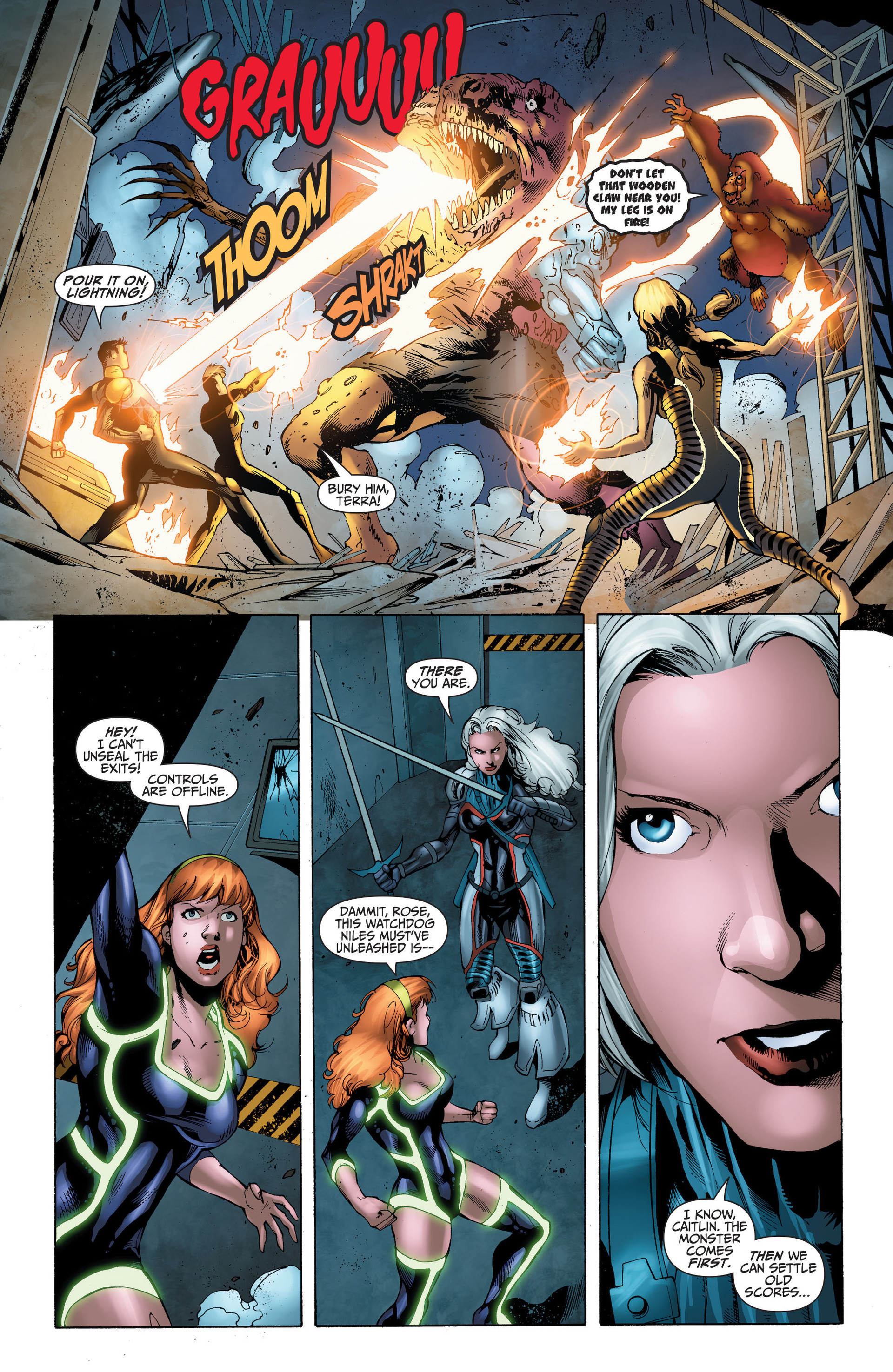 Read online The Ravagers comic -  Issue #11 - 17