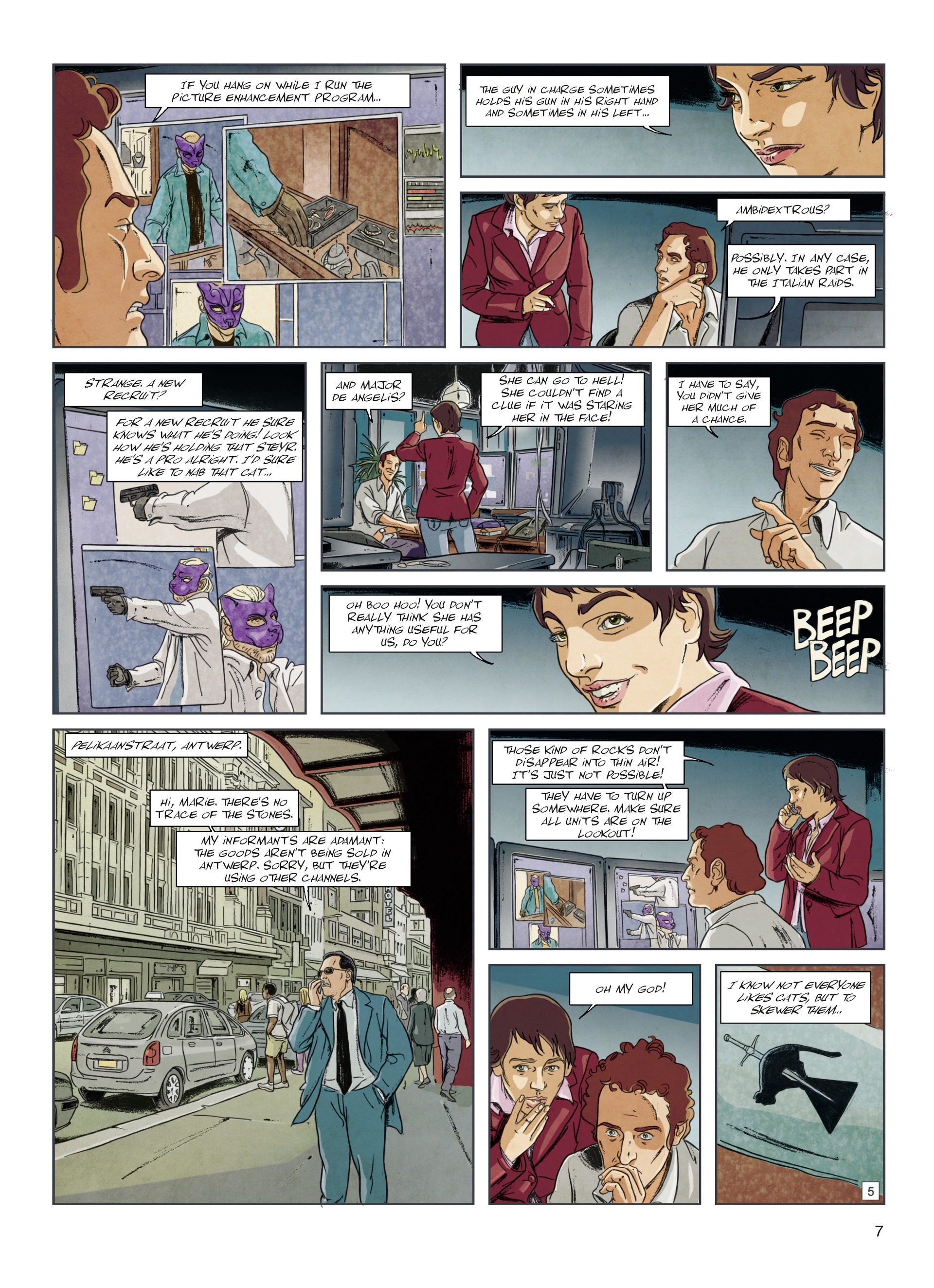 Read online Interpol comic -  Issue #3 - 7