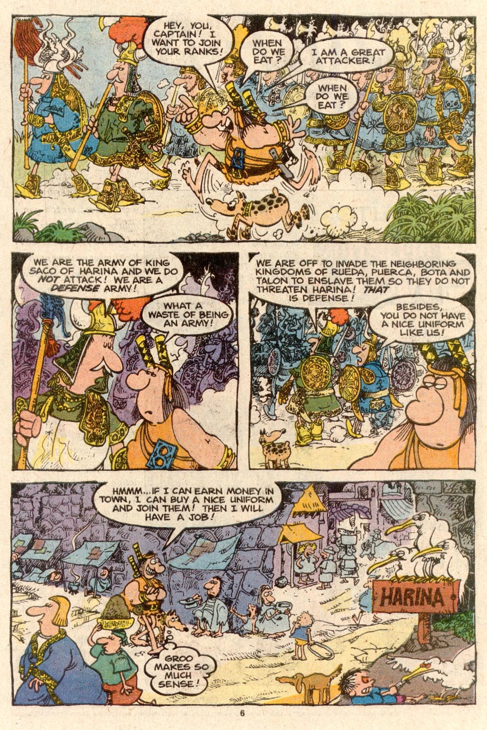 Read online Sergio Aragonés Groo the Wanderer comic -  Issue #60 - 6