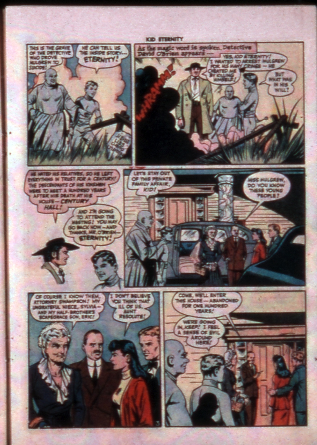 Read online Kid Eternity (1946) comic -  Issue #3 - 17