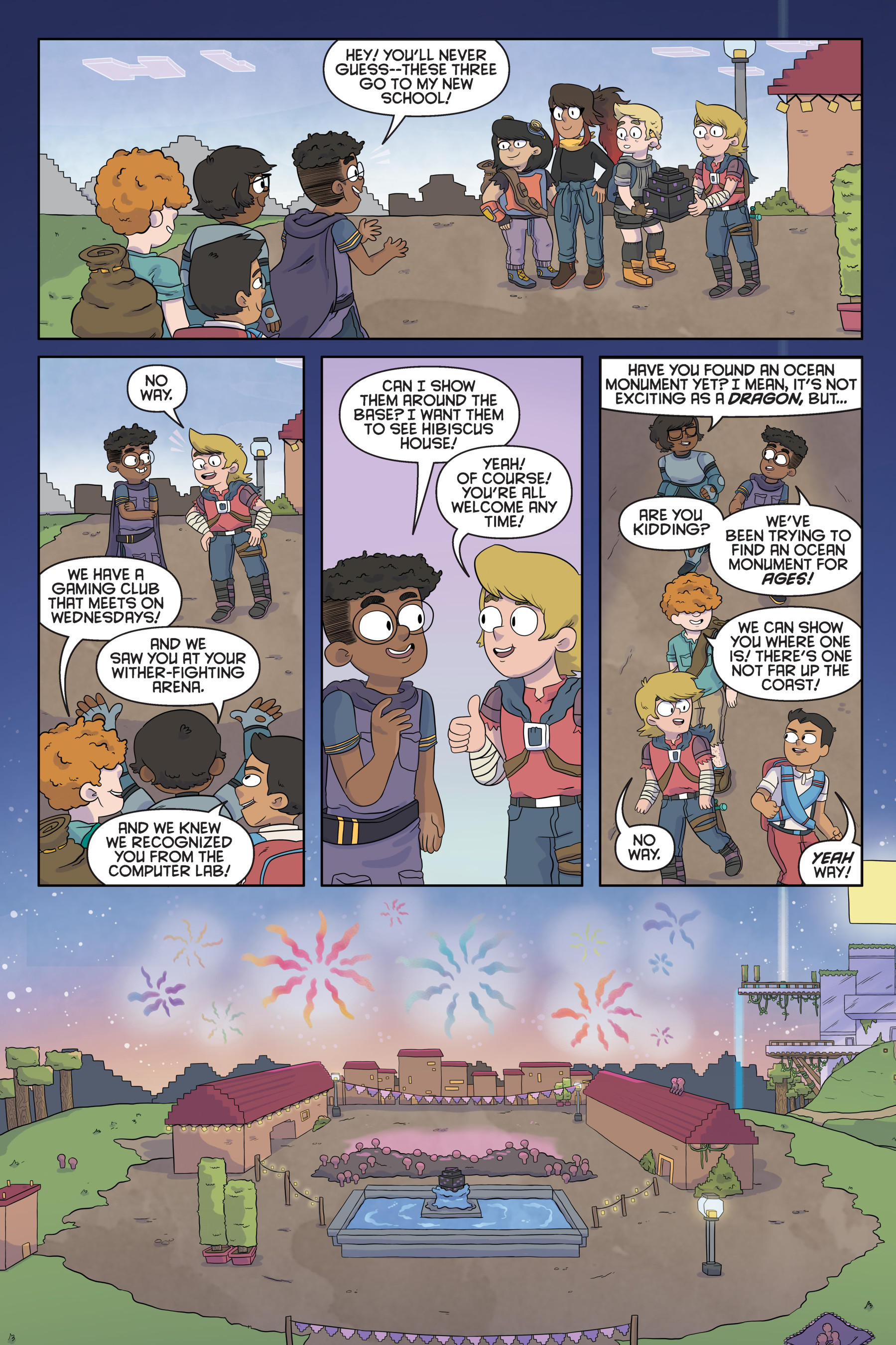 Read online Minecraft comic -  Issue # TPB 1 - 72