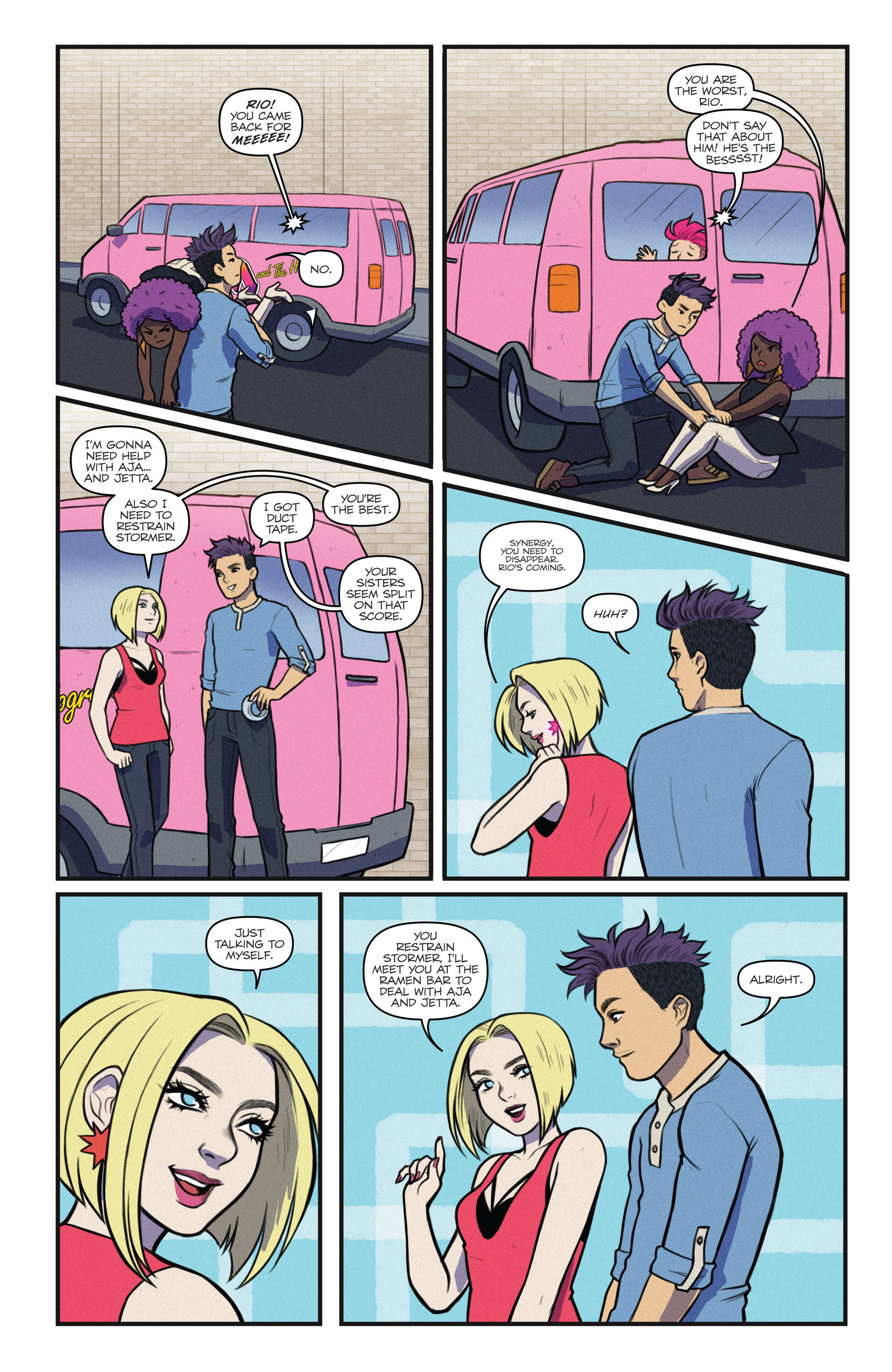 Read online Jem and The Holograms comic -  Issue # _Special - Valentine's Day - 20