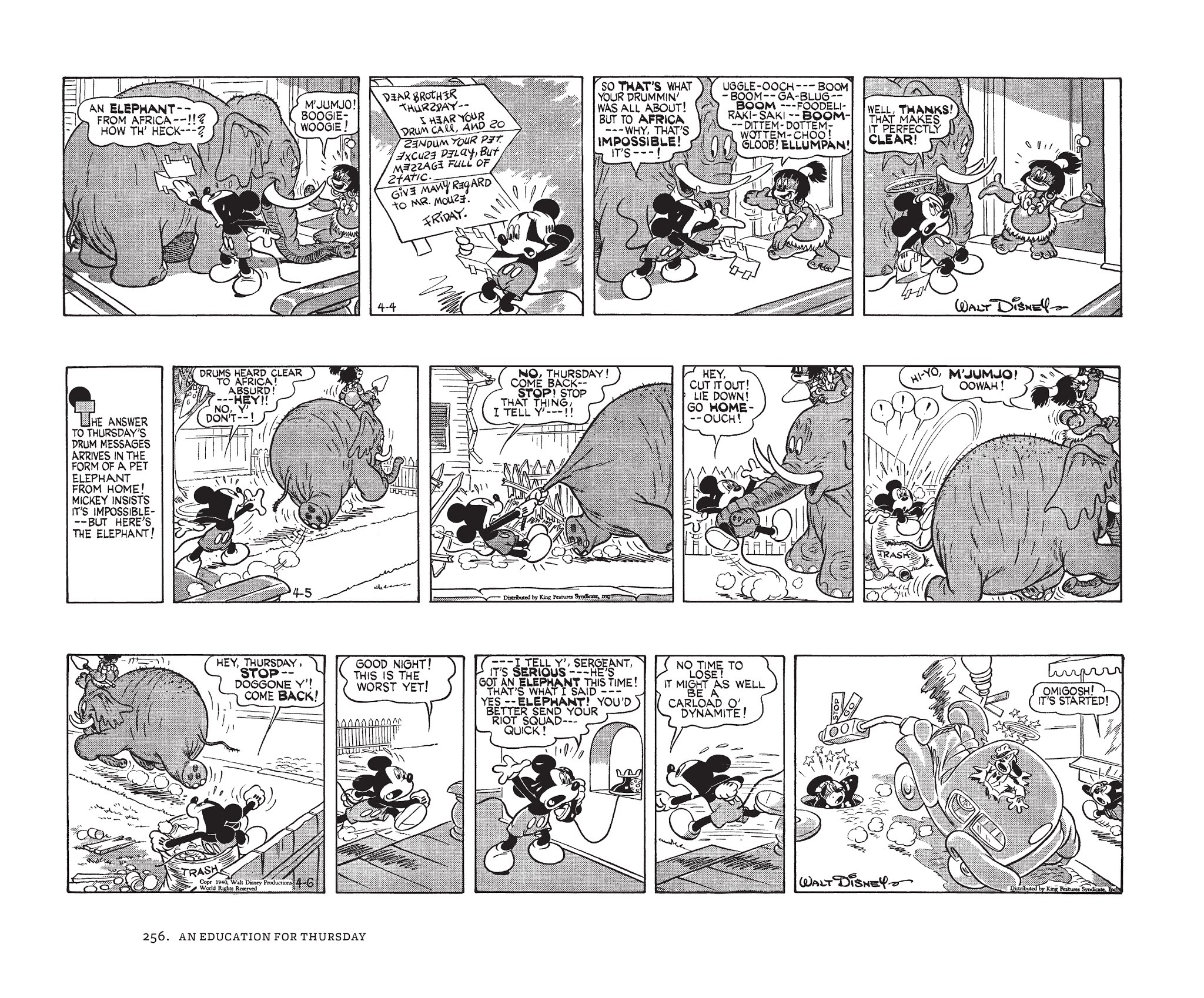 Read online Walt Disney's Mickey Mouse by Floyd Gottfredson comic -  Issue # TPB 5 (Part 3) - 56