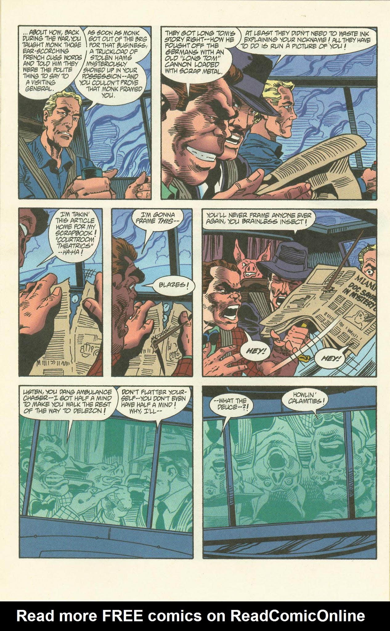 Read online Doc Savage: Curse of the Fire God comic -  Issue # TPB - 39