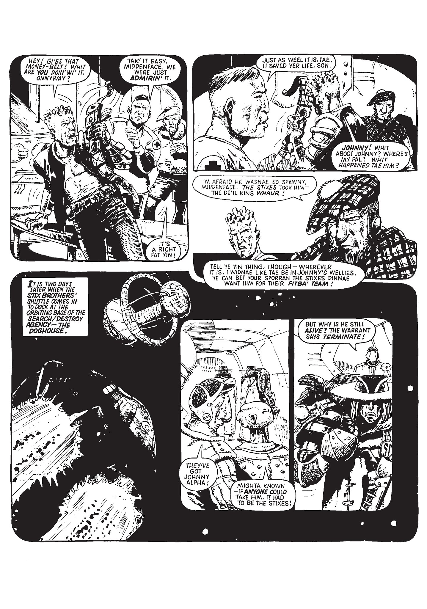 Read online Strontium Dog: Search/Destroy Agency Files comic -  Issue # TPB 2 (Part 4) - 45