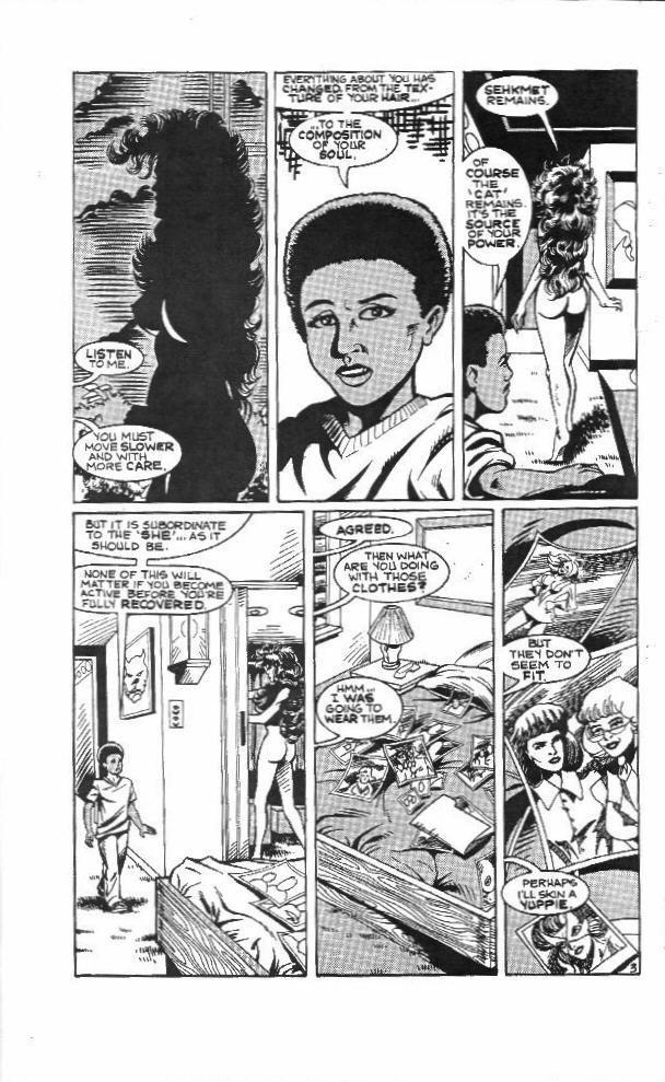 Read online Femforce: Claws of the She-Cat comic -  Issue # Full - 18