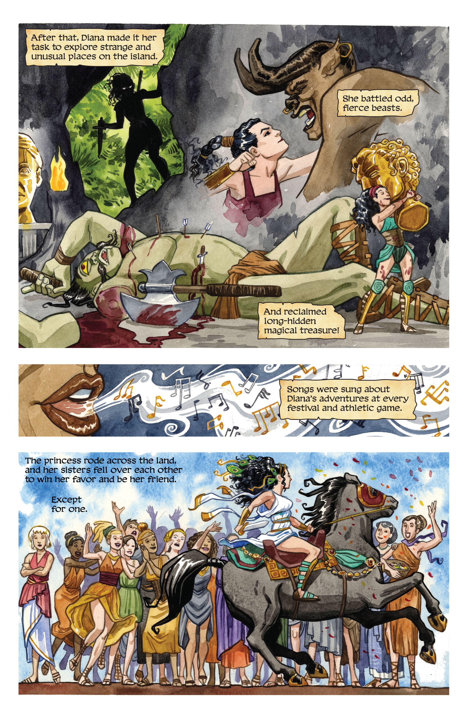 Read online Wonder Woman: The True Amazon comic -  Issue # Full - 46
