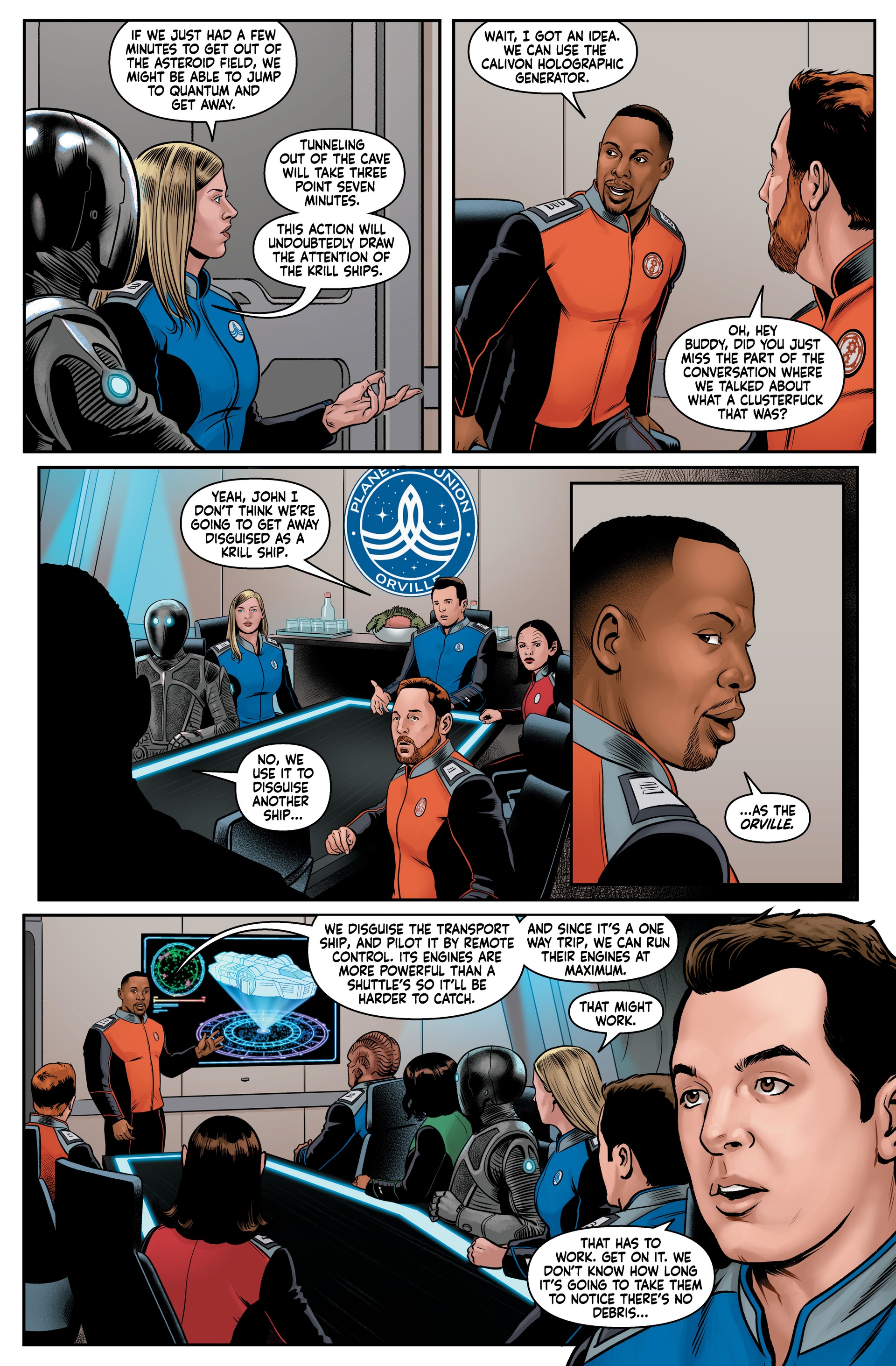 Read online The Orville Library Edition comic -  Issue # TPB (Part 1) - 89
