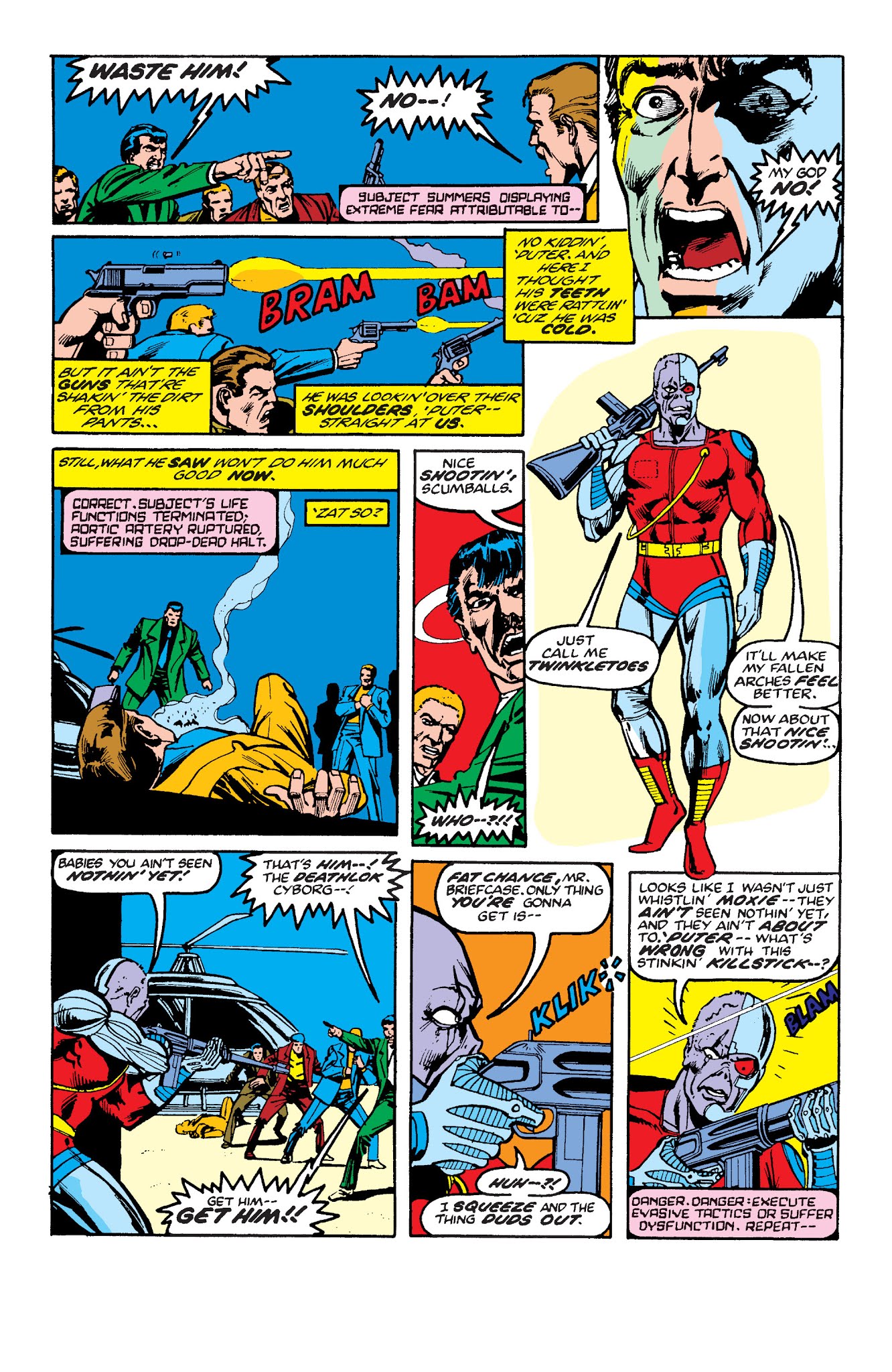 Read online Deathlok the Demolisher: The Complete Collection comic -  Issue # TPB - 96