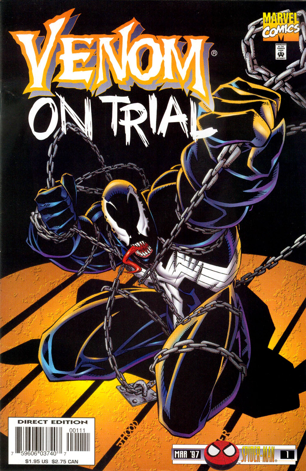 Read online Venom: On Trial comic -  Issue #1 - 1