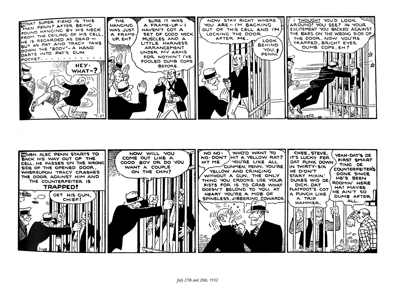 Read online The Complete Chester Gould's Dick Tracy comic -  Issue # TPB 1 (Part 1) - 157