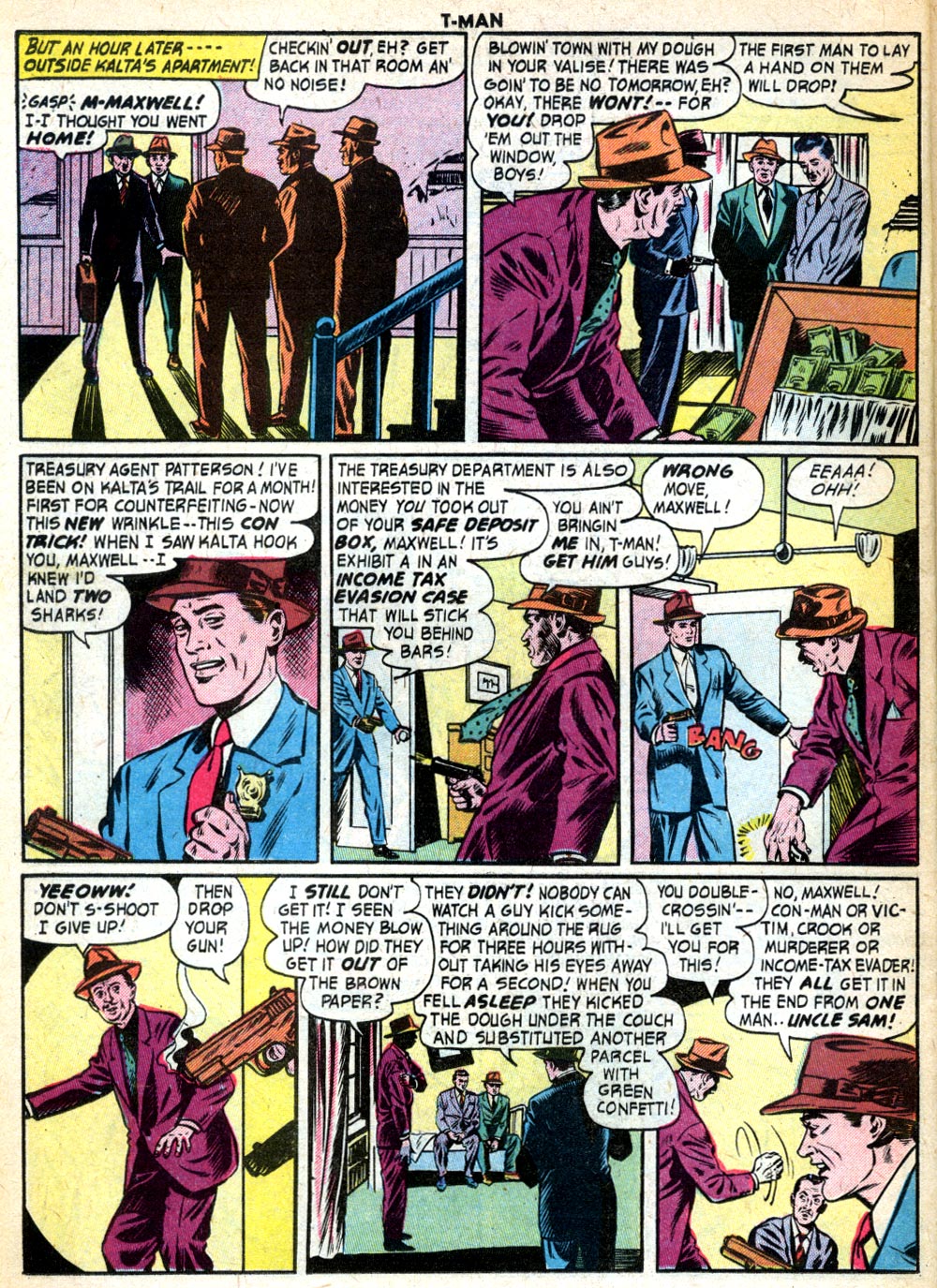Read online T-Man: World Wide Trouble Shooter comic -  Issue #35 - 22