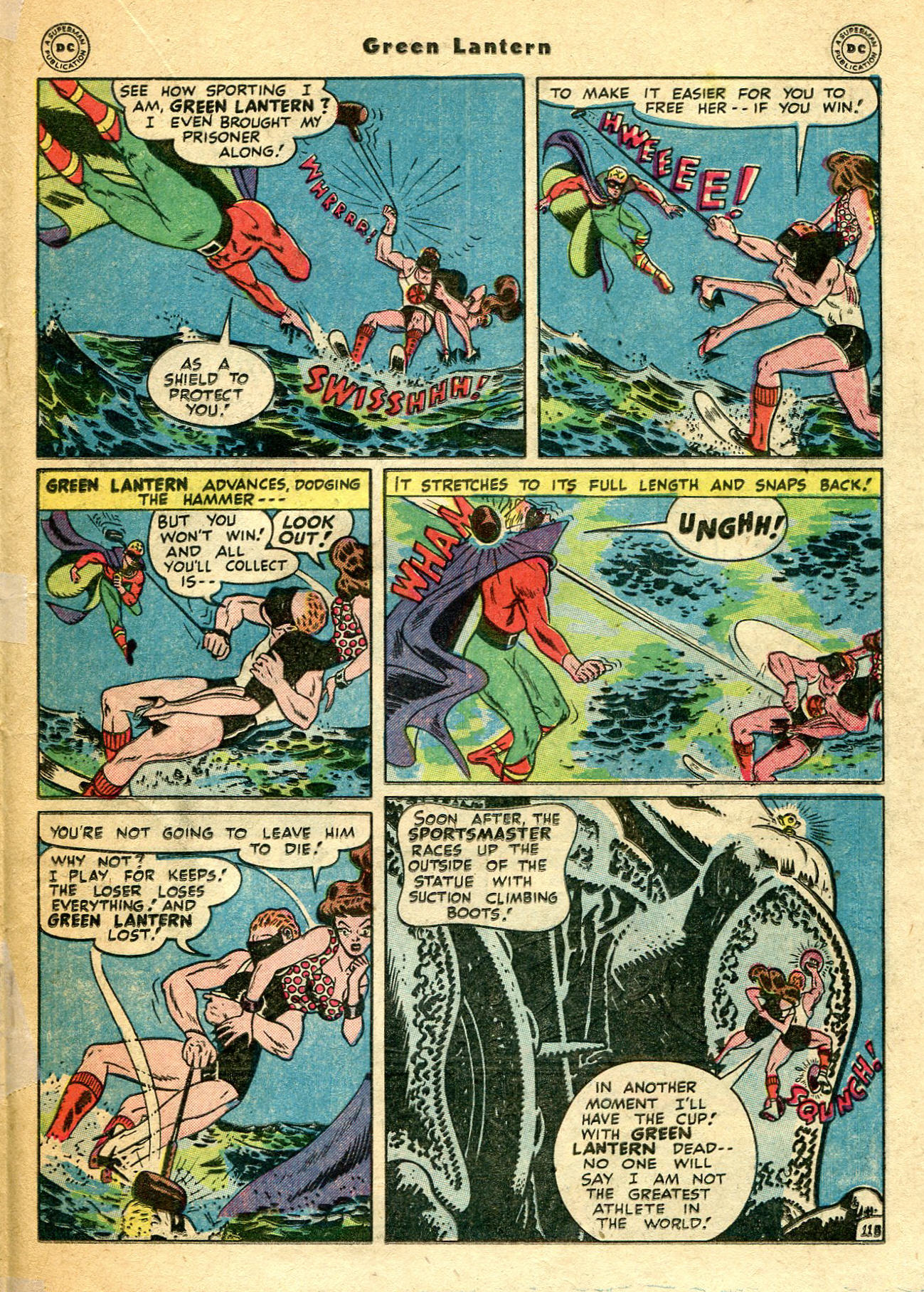 Read online Green Lantern (1941) comic -  Issue #28 - 28