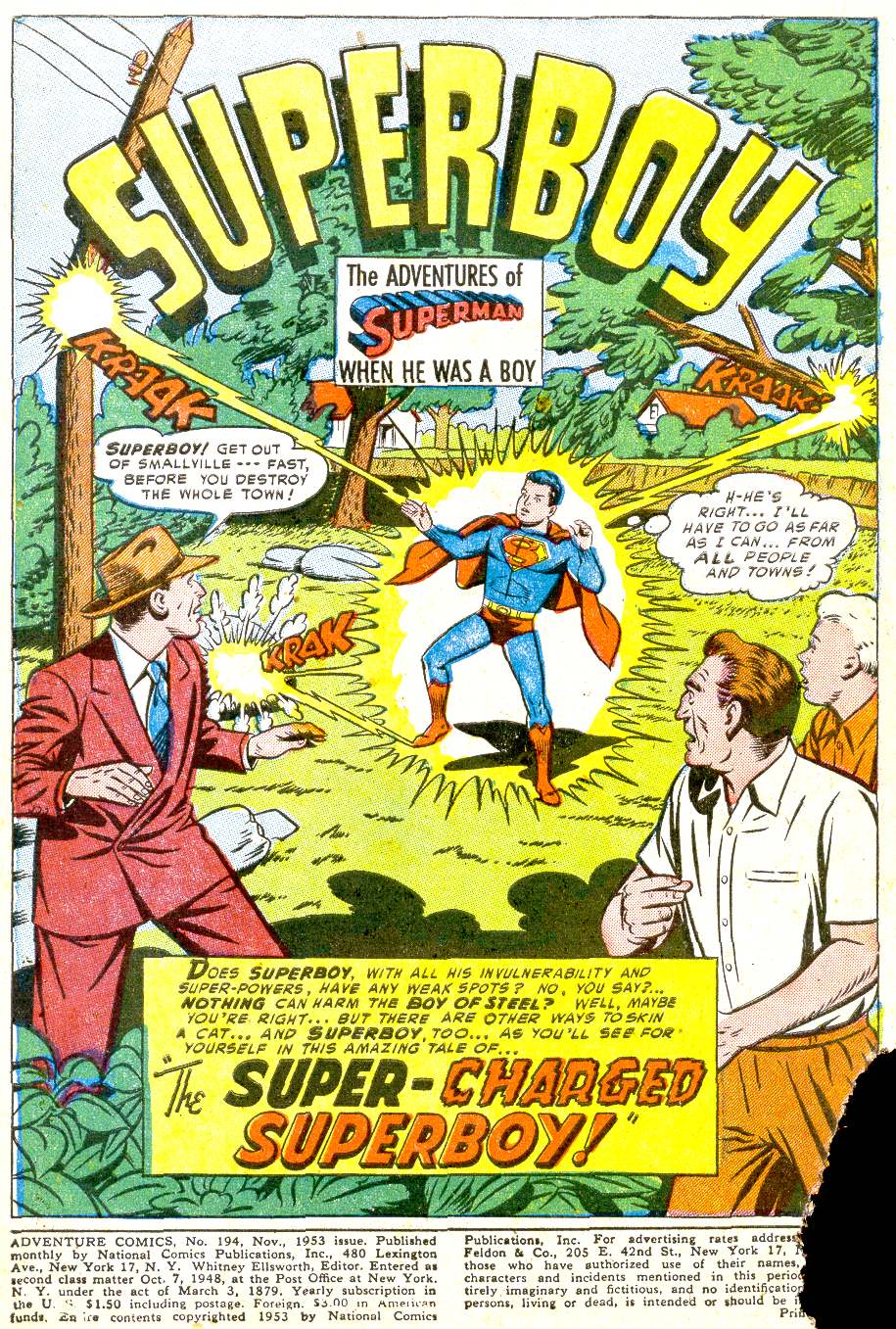 Read online Adventure Comics (1938) comic -  Issue #194 - 3