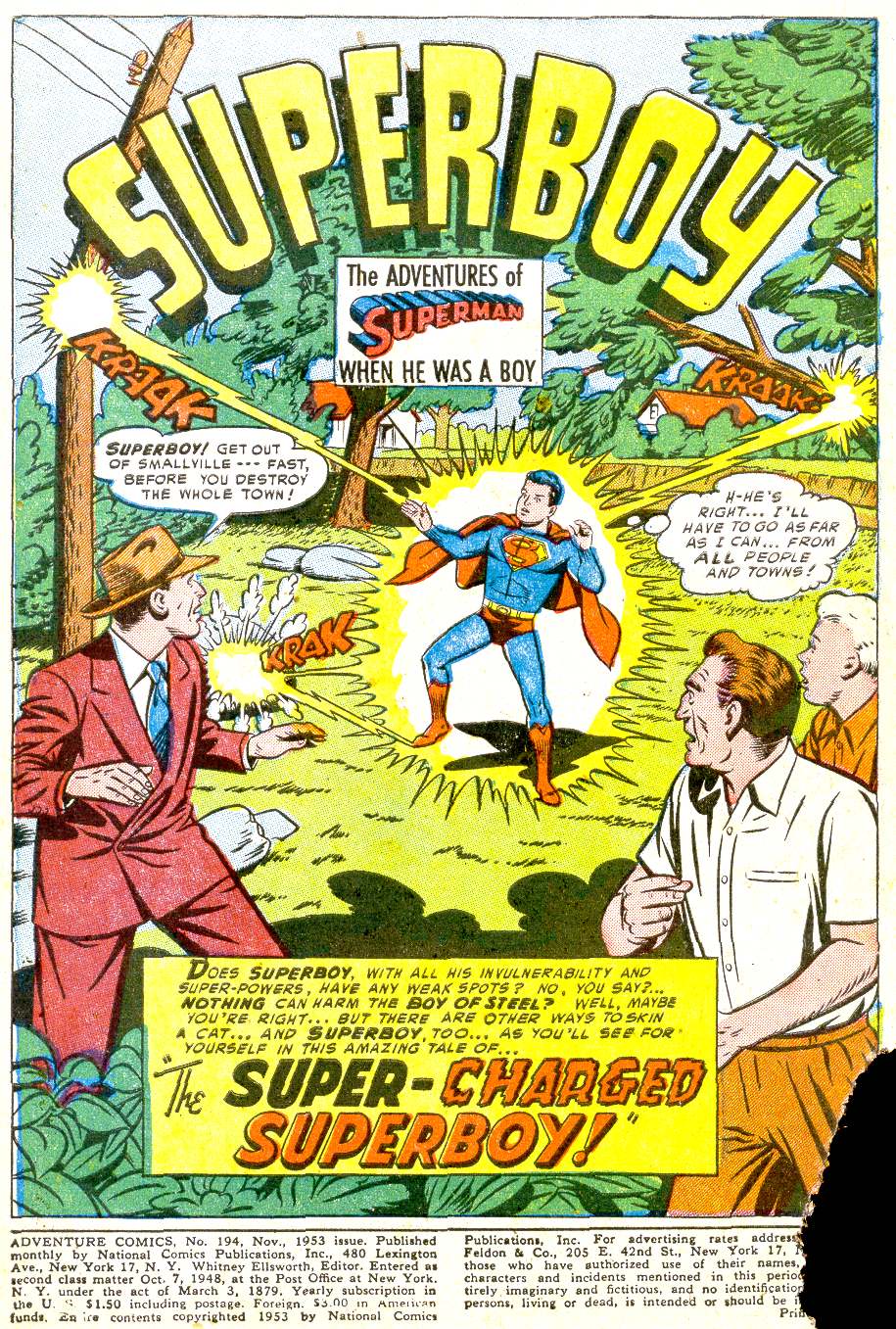 Adventure Comics (1938) issue 194 - Page 3