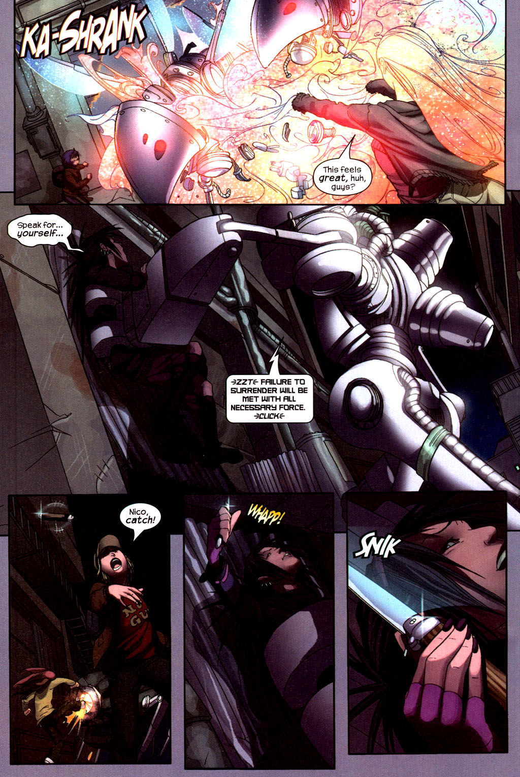 Read online Runaways (2003) comic -  Issue #18 - 16