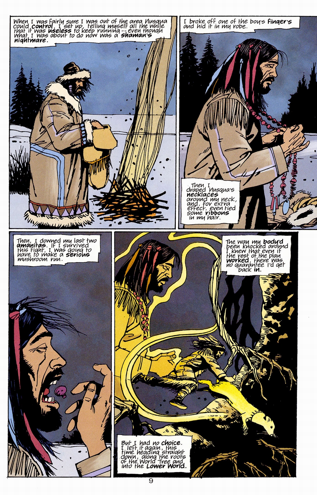 Read online Muktuk Wolfsbreath: Hard-Boiled Shaman comic -  Issue #3 - 10