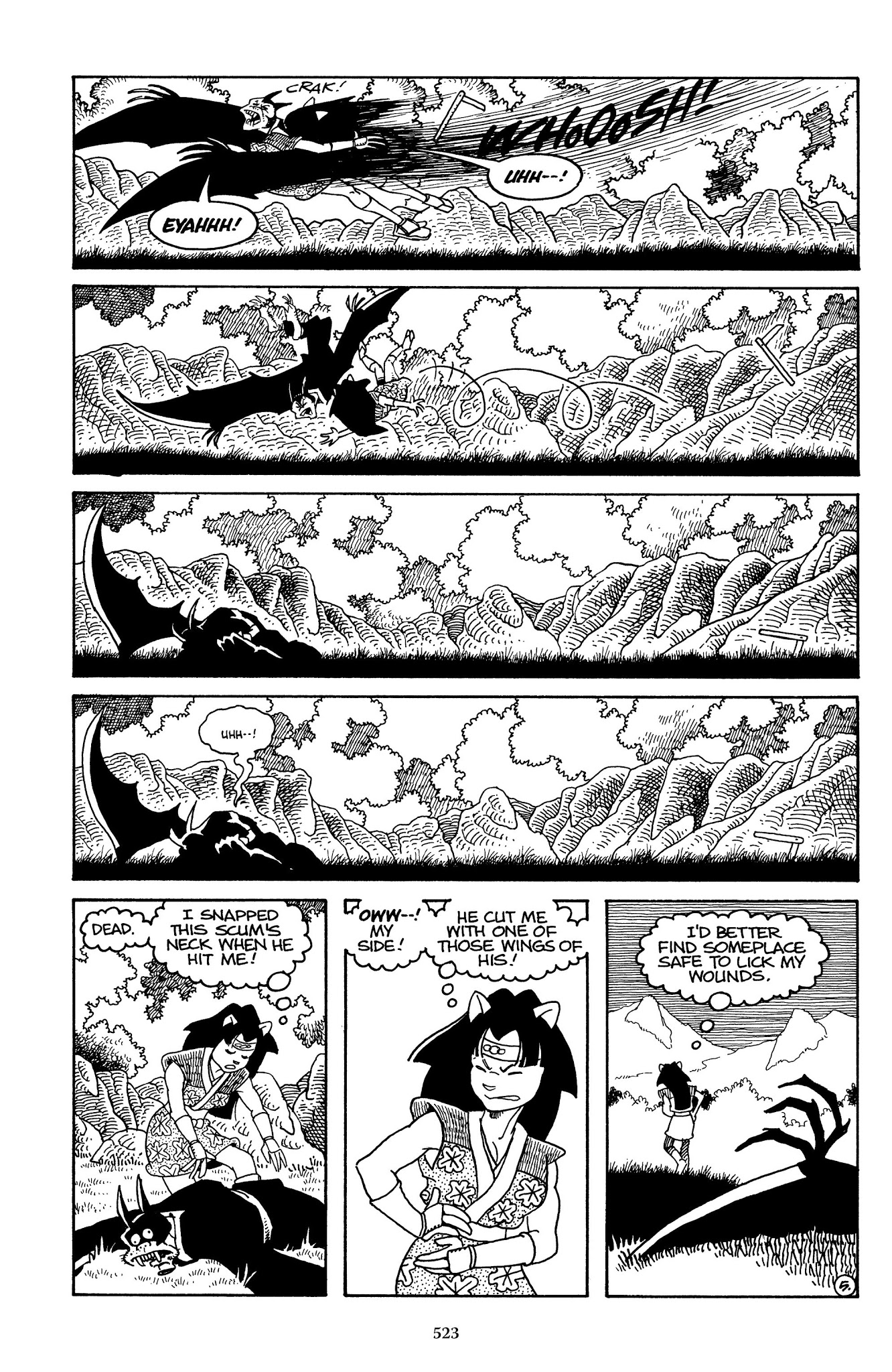 Read online The Usagi Yojimbo Saga comic -  Issue # TPB 1 - 511