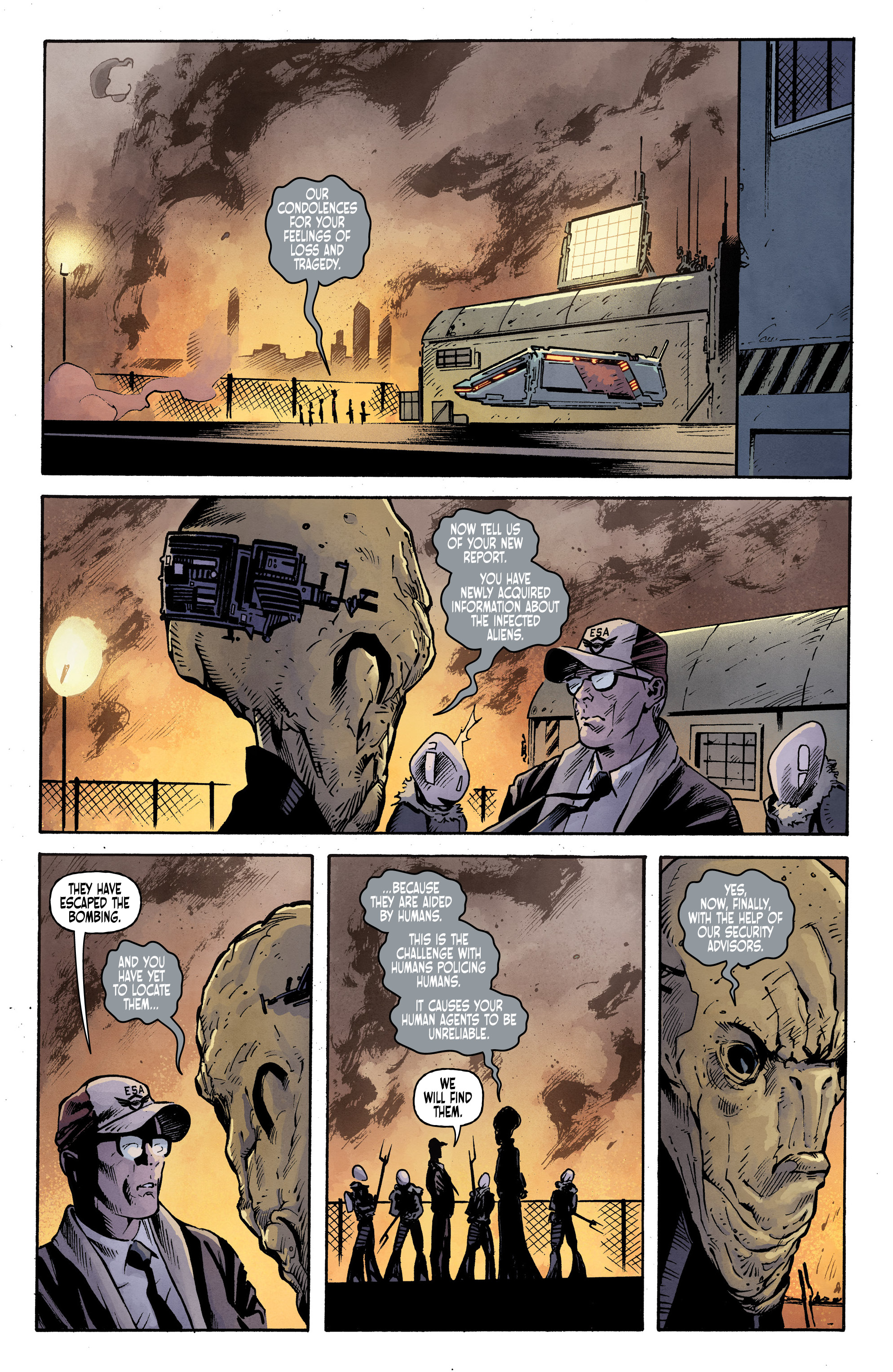 Read online Port of Earth comic -  Issue #12 - 18