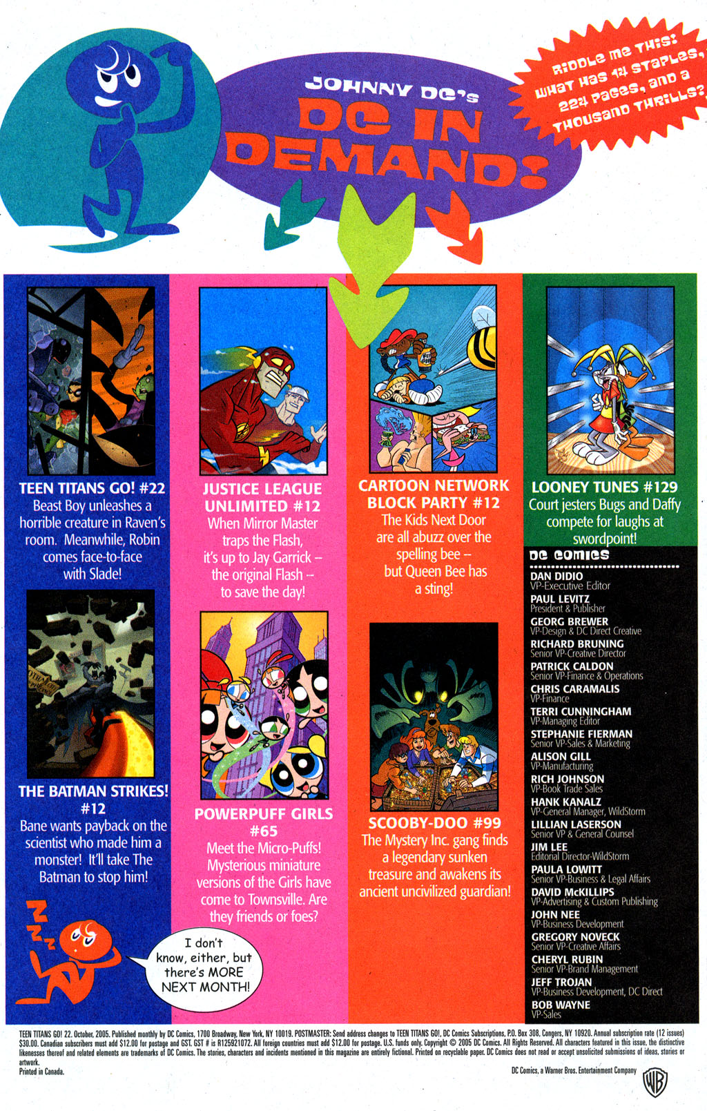 Read online Teen Titans Go! (2003) comic -  Issue #22 - 23