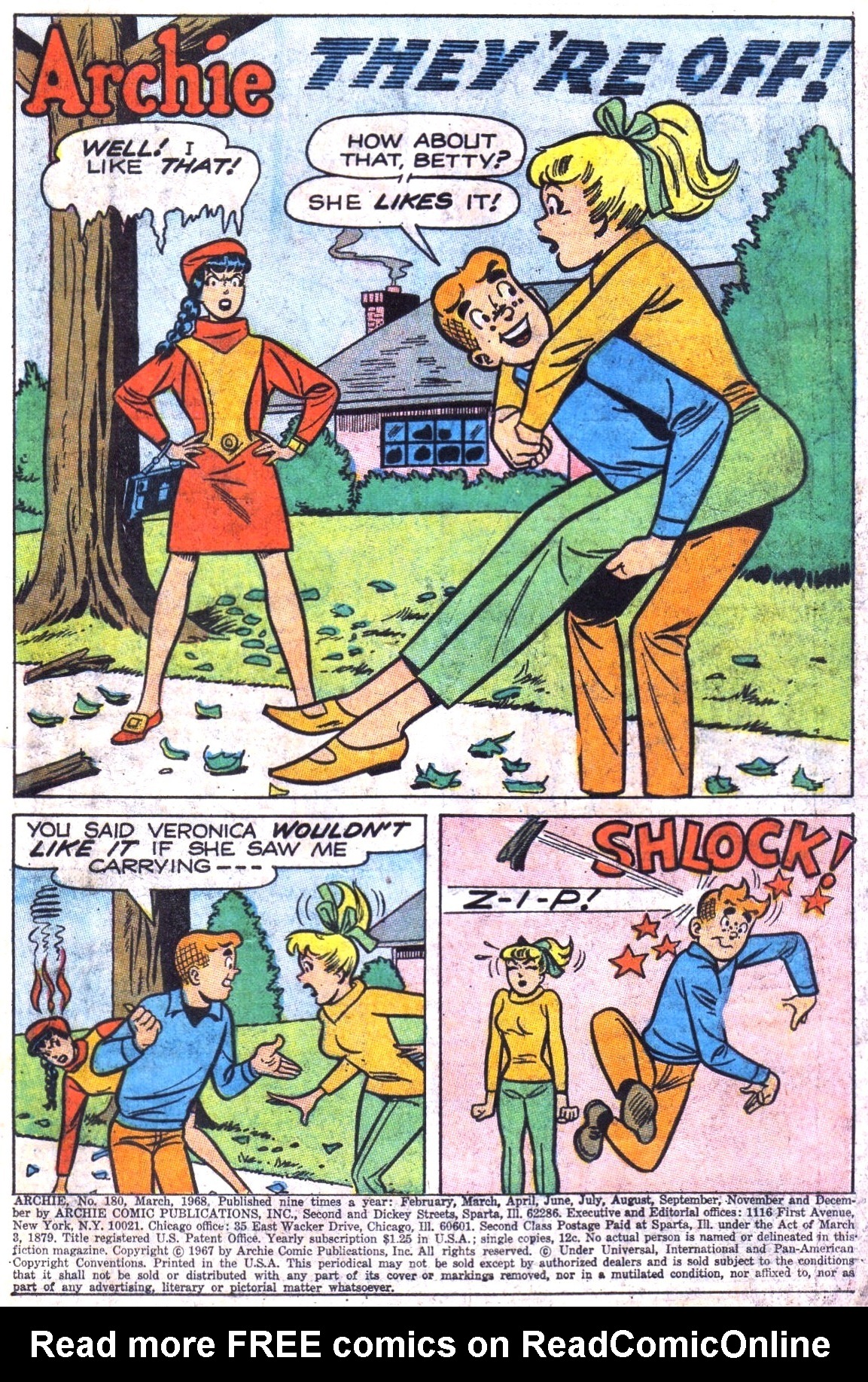Read online Archie (1960) comic -  Issue #180 - 3