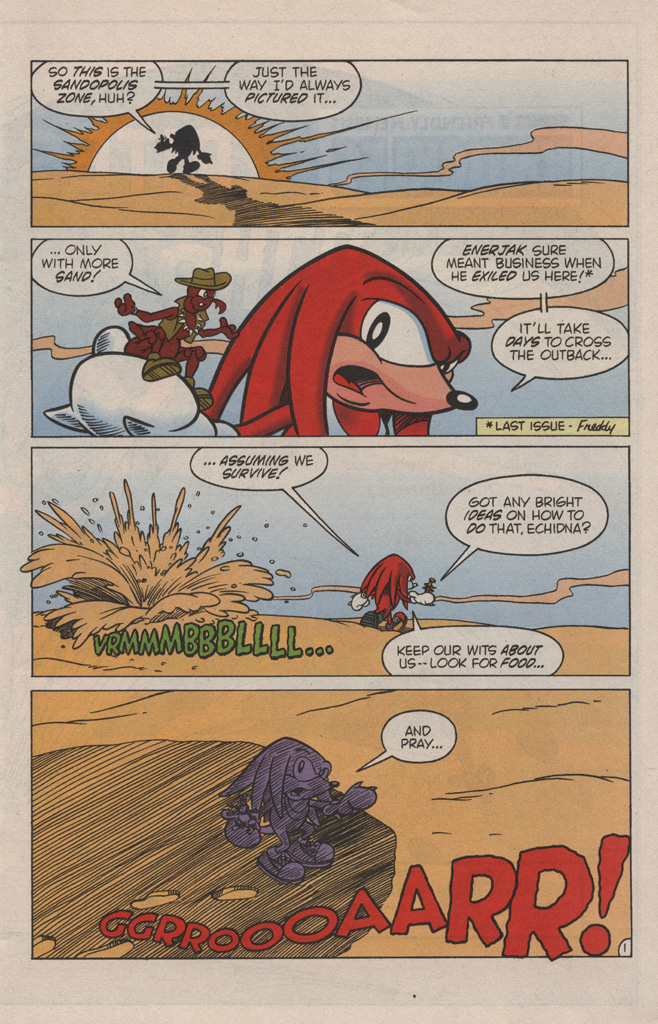 Read online Sonic's Friendly Nemesis, Knuckles comic -  Issue #2 - 5