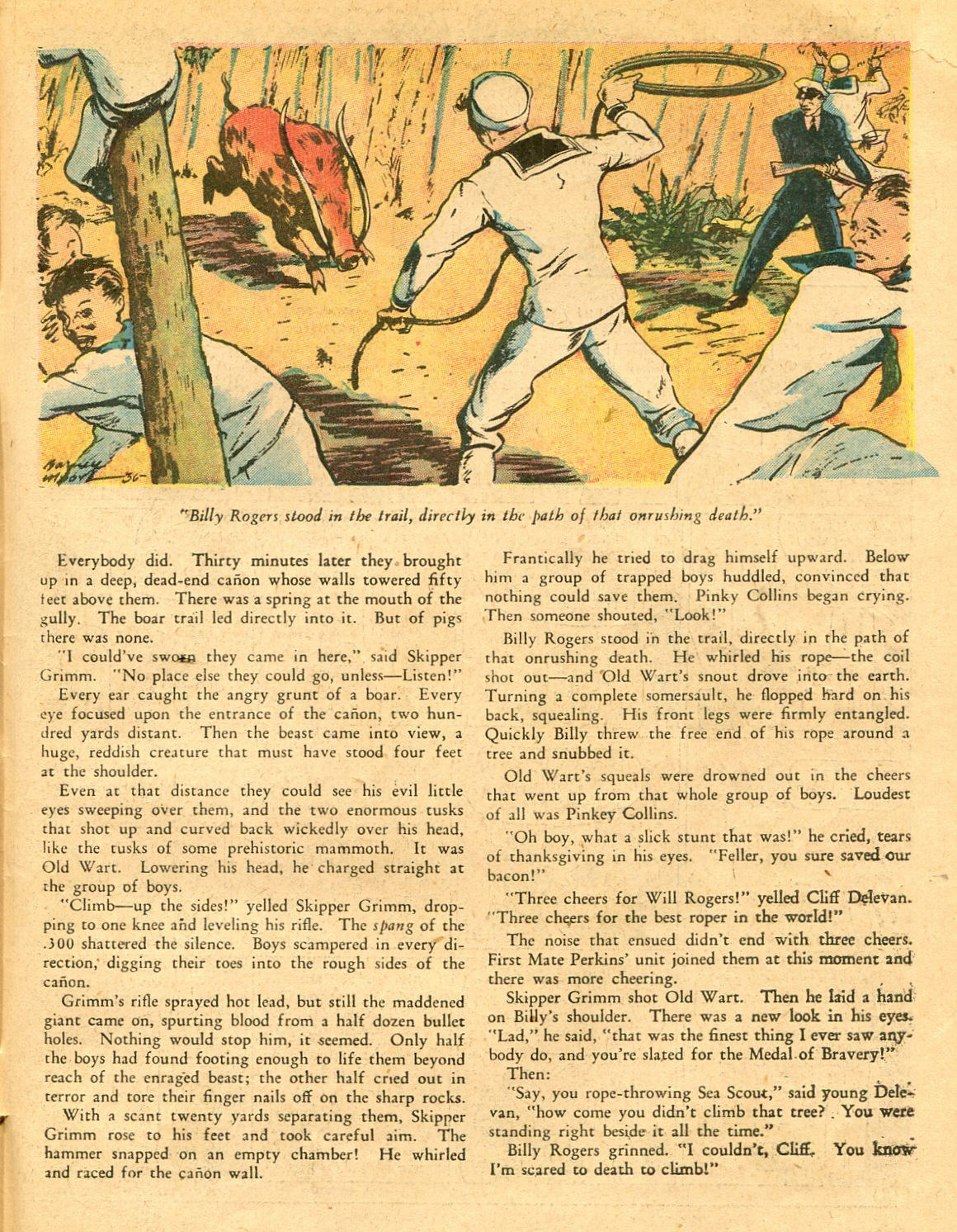 Read online Famous Funnies comic -  Issue #33 - 61