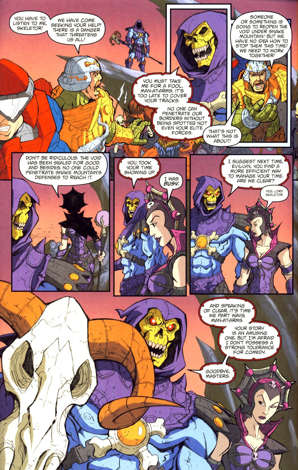 Read online Masters of the Universe Rise of the Snake Men comic -  Issue #2 - 3