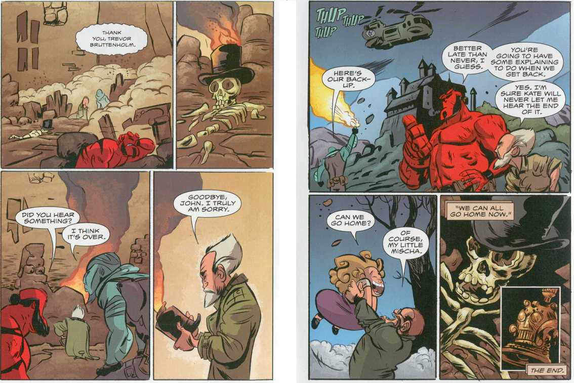 Read online Hellboy Animated: The Judgment Bell comic -  Issue # Full - 32