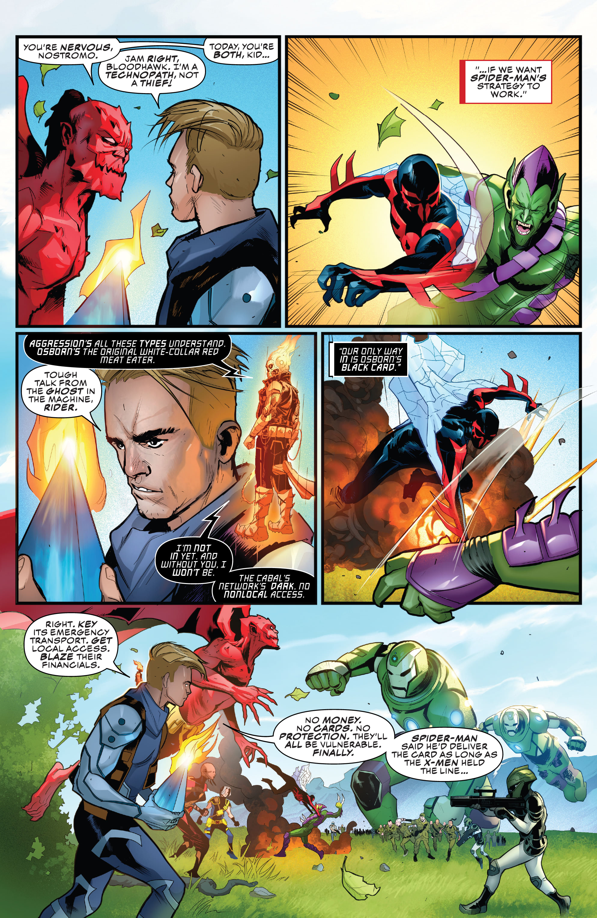 Read online Spider-Man 2099: Exodus comic -  Issue # _Omega - 7
