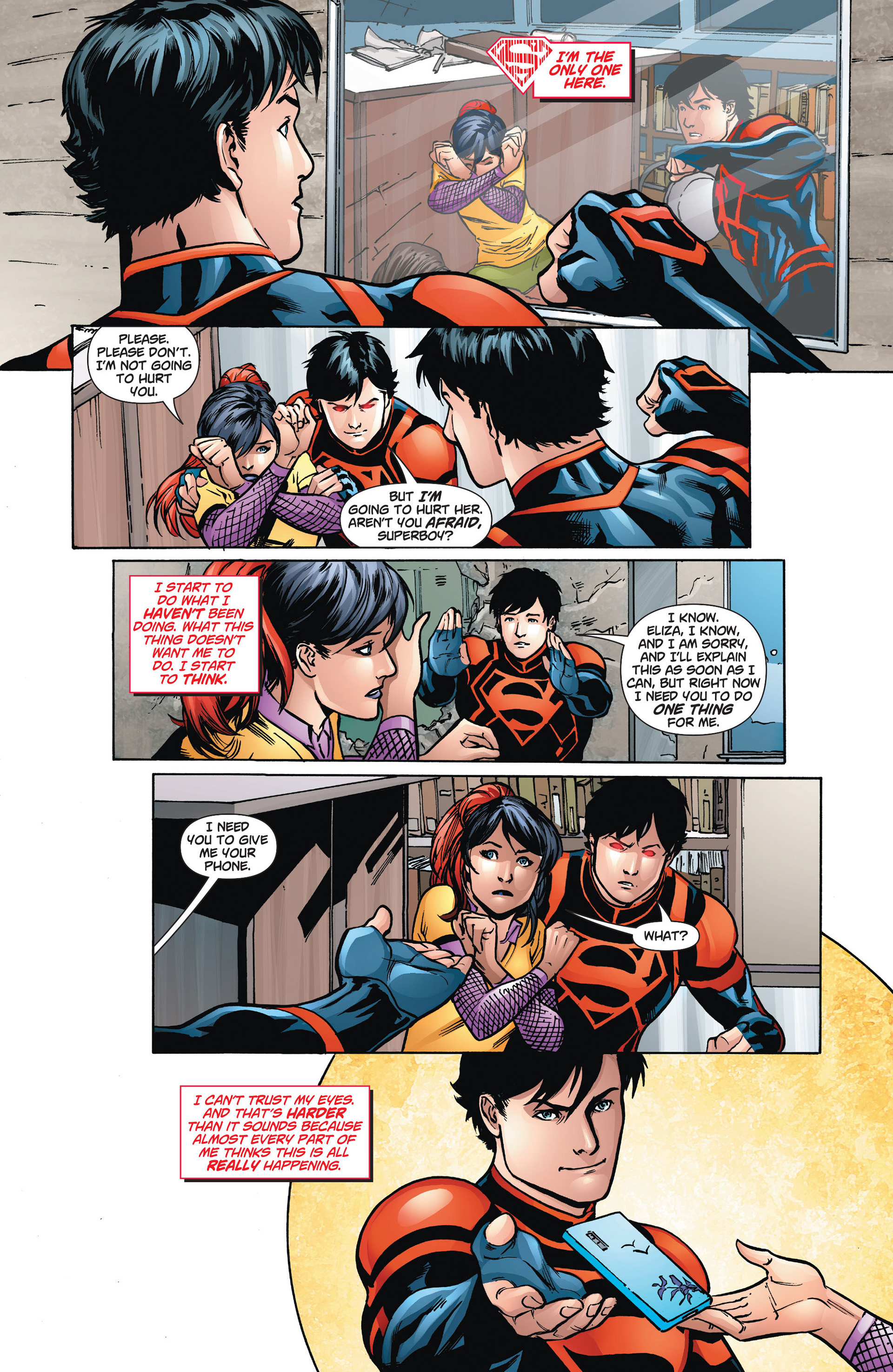 Read online Superboy (2012) comic -  Issue #23 - 17