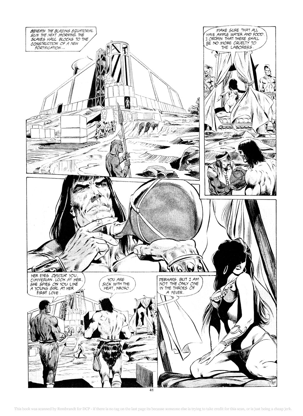 Read online The Savage Sword Of Conan comic -  Issue #149 - 41