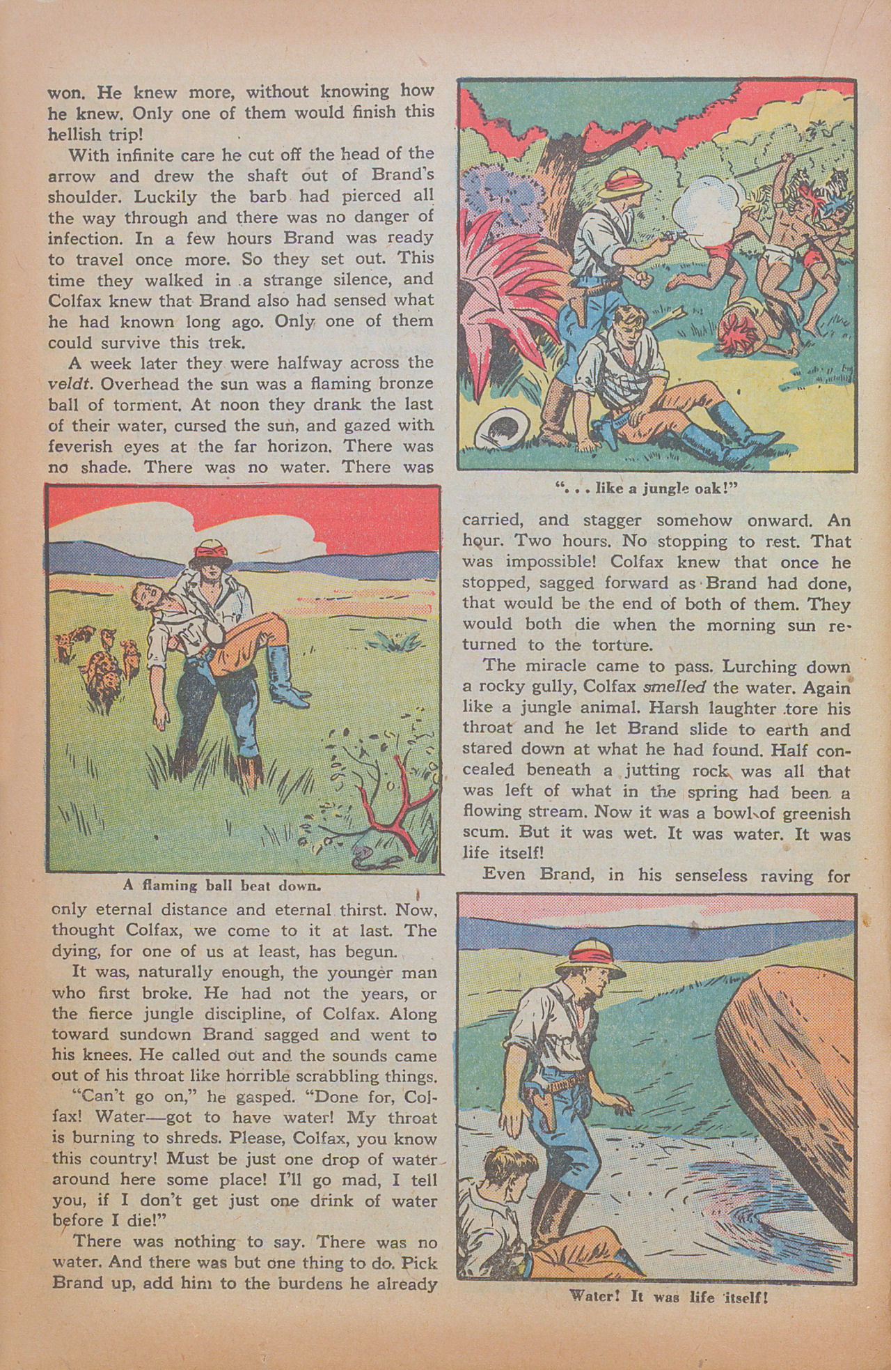 Read online Jungle Comics comic -  Issue #113 - 34