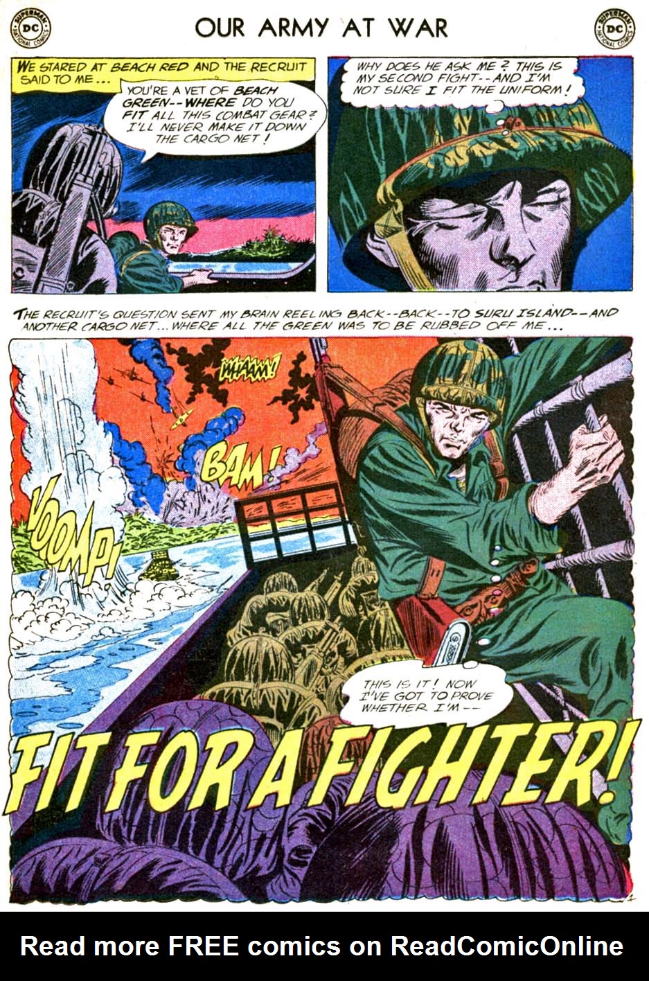 Read online Our Army at War (1952) comic -  Issue #80 - 27