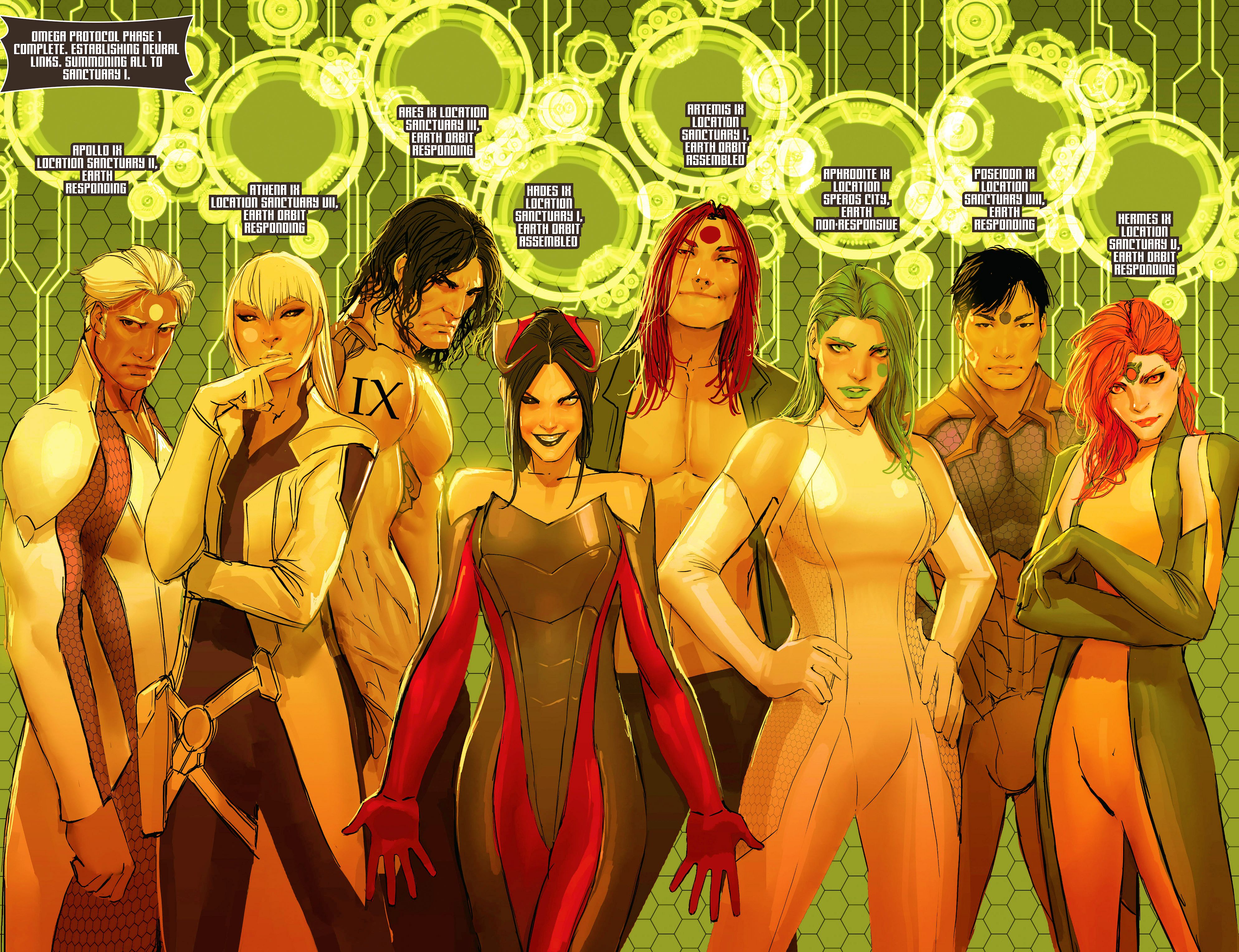 Read online Aphrodite IX (2013) comic -  Issue #9 - 11