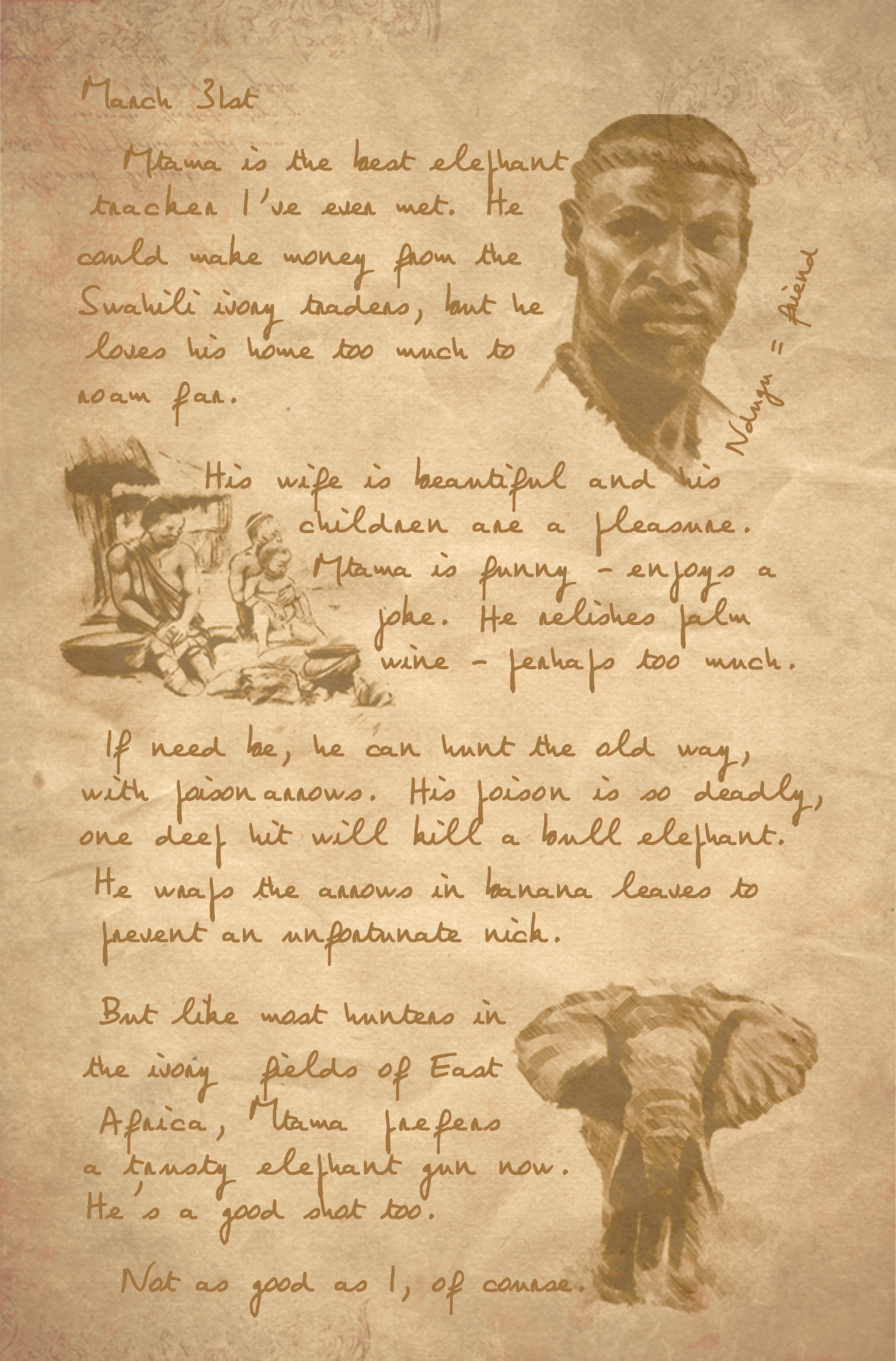 Read online Quatermain comic -  Issue #0 - 22