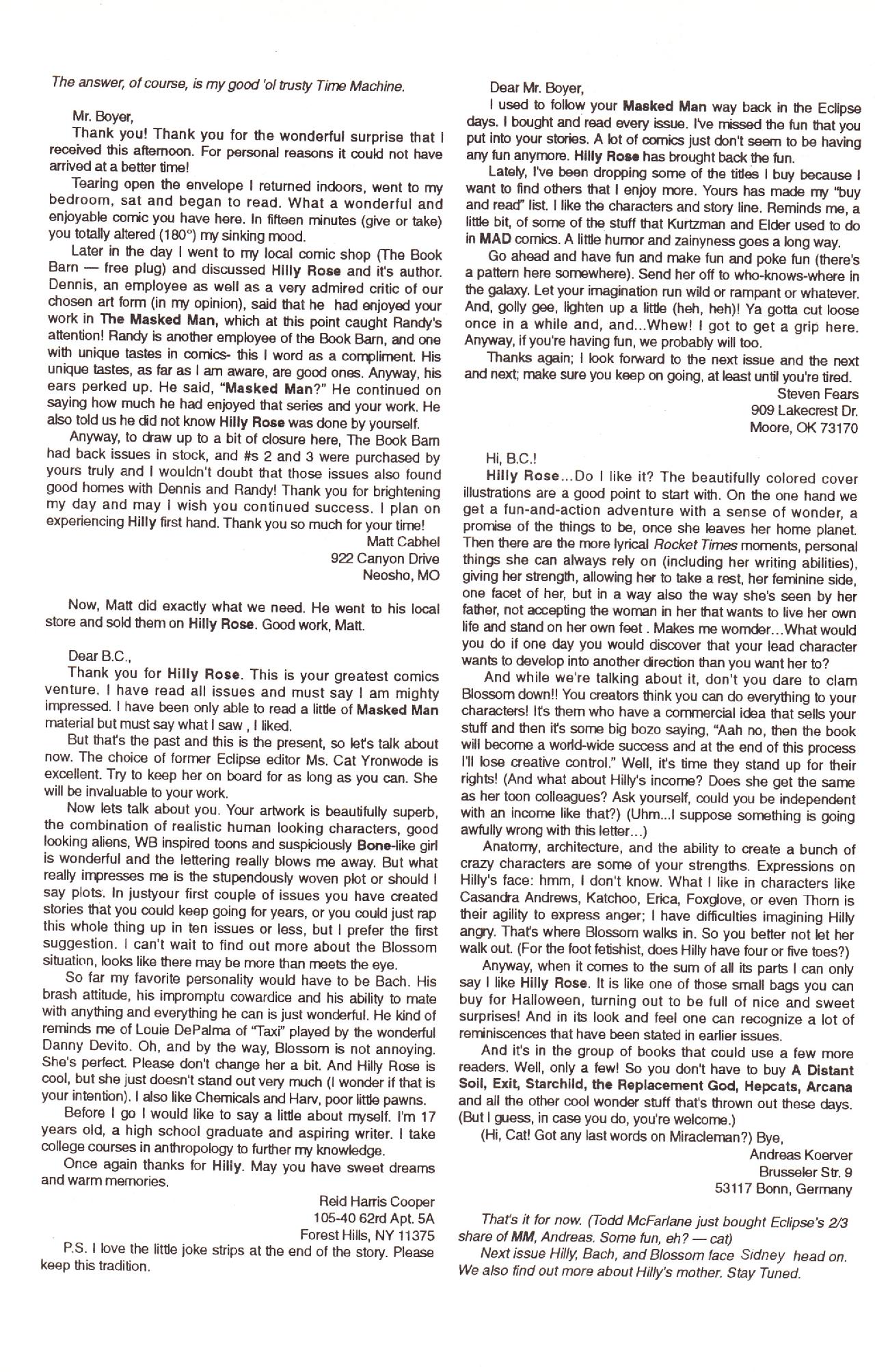 Read online Hilly Rose comic -  Issue #6 - 34