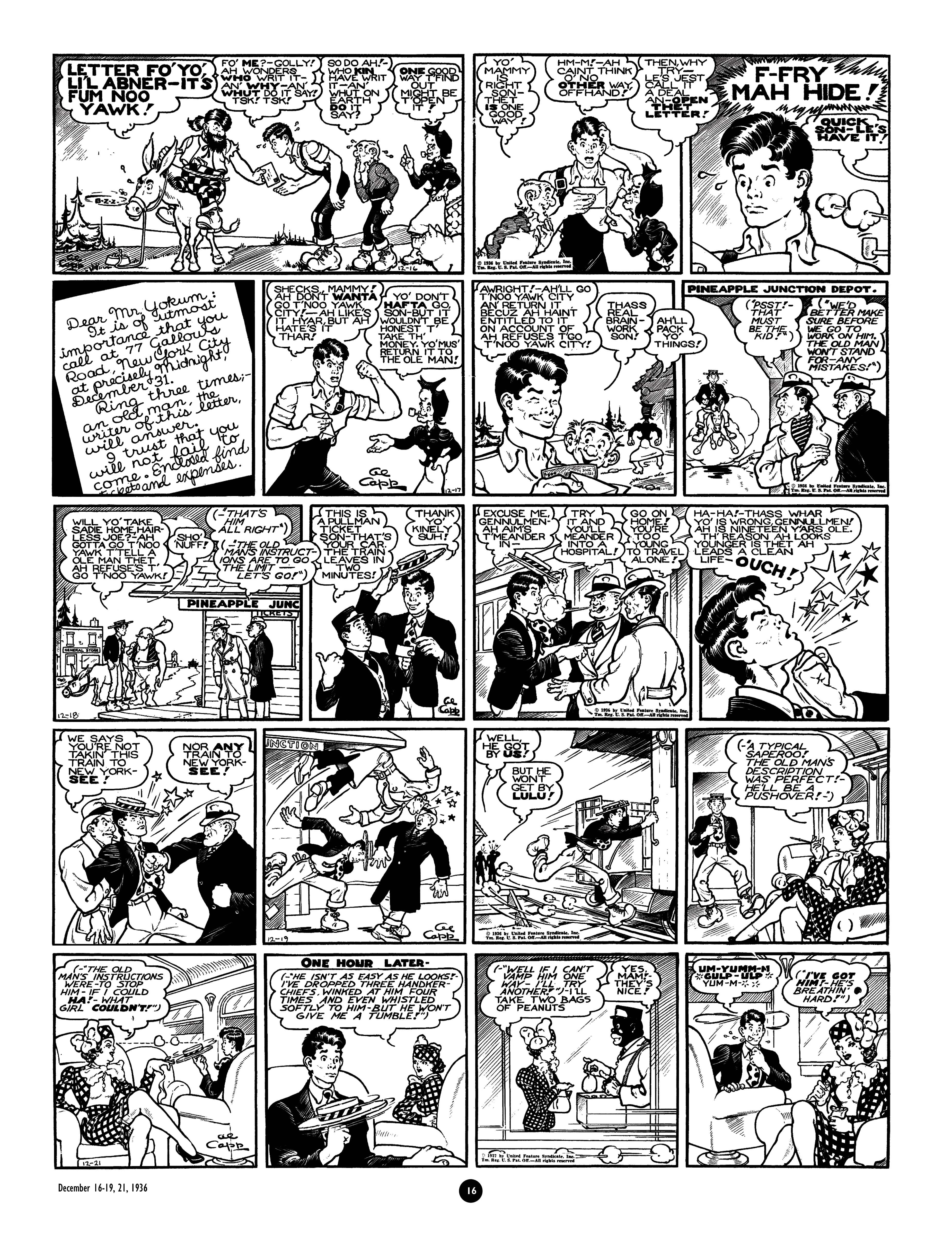 Read online Al Capp's Li'l Abner Complete Daily & Color Sunday Comics comic -  Issue # TPB 2 (Part 1) - 17