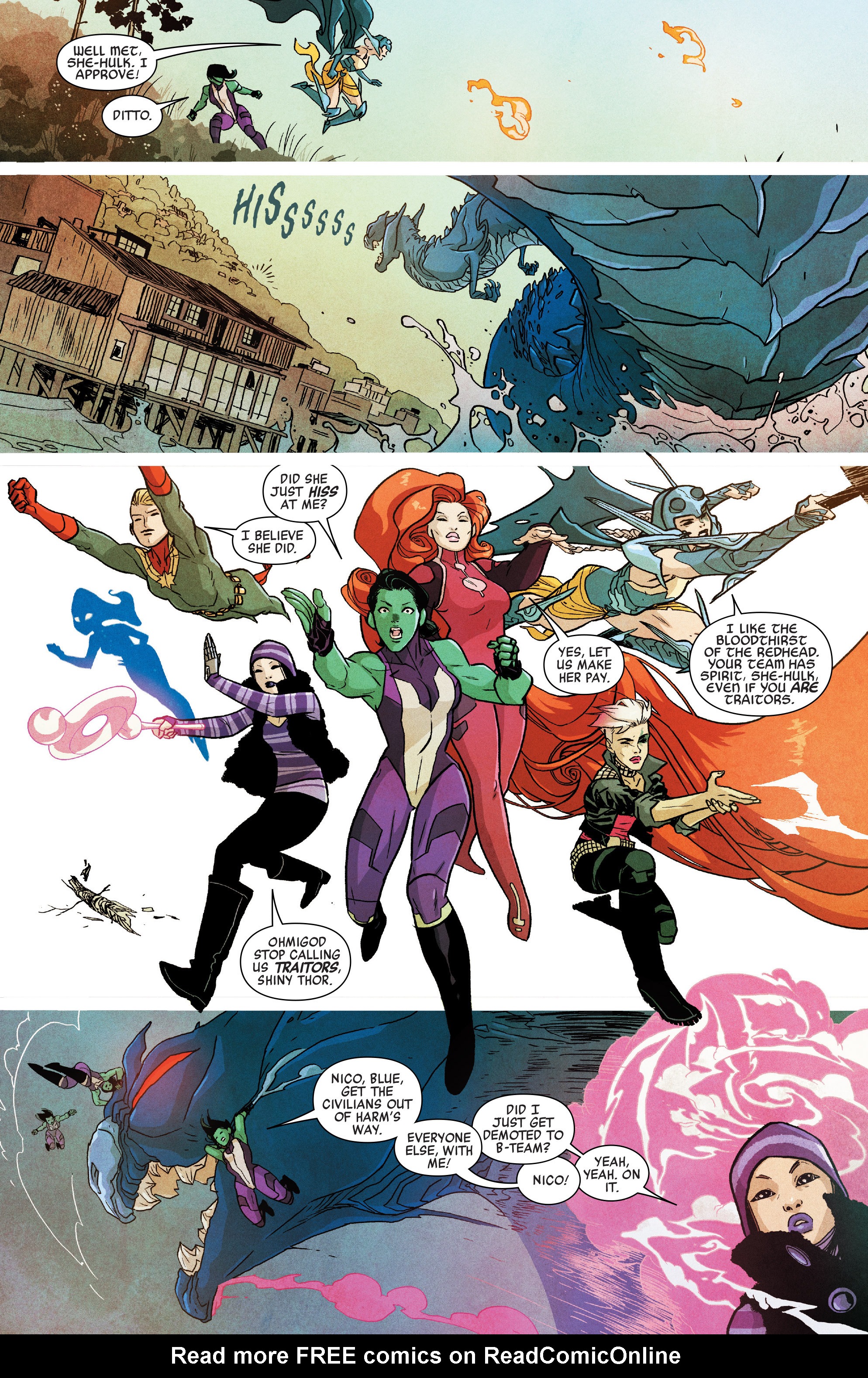 Read online A-Force (2016) comic -  Issue #5 - 10