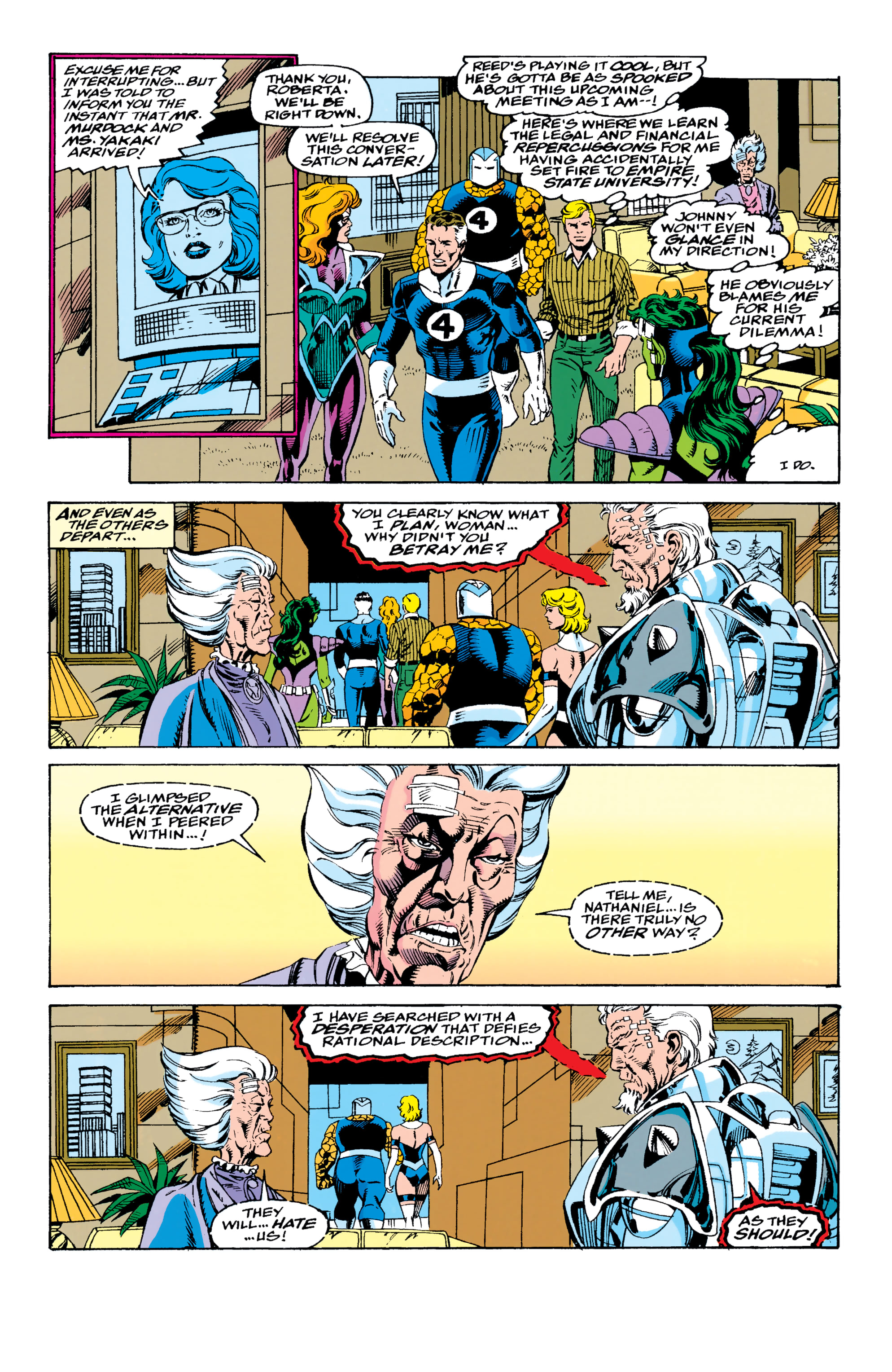 Read online Fantastic Four Epic Collection comic -  Issue # This Flame, This Fury (Part 5) - 8