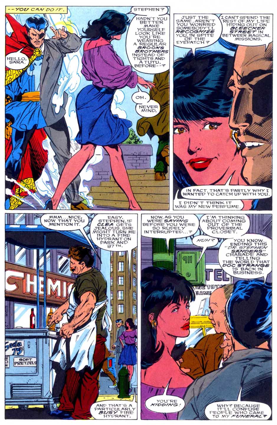 Read online Doctor Strange: Sorcerer Supreme comic -  Issue #5 - 9